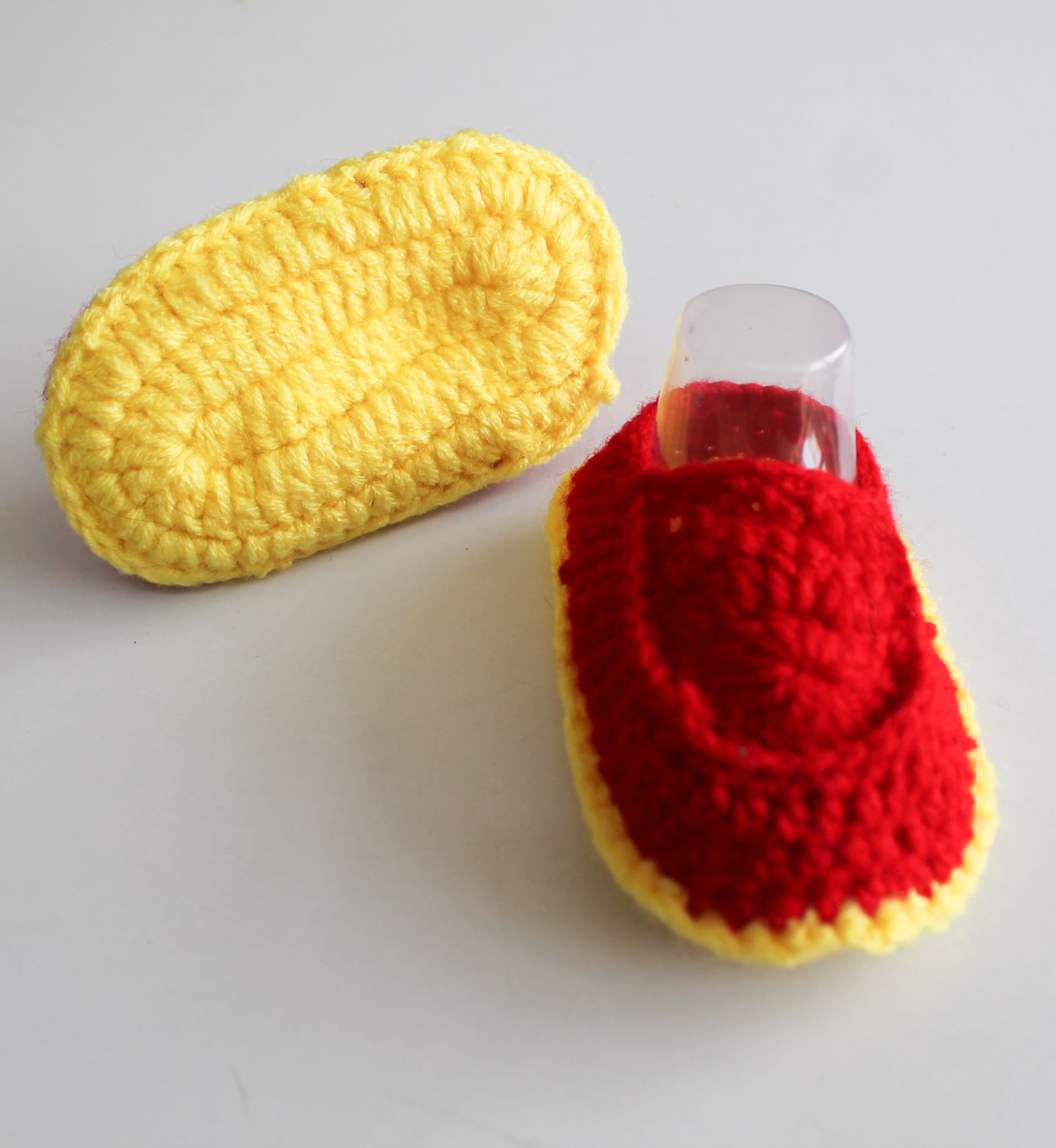 Woonie Handmade Booties - Red