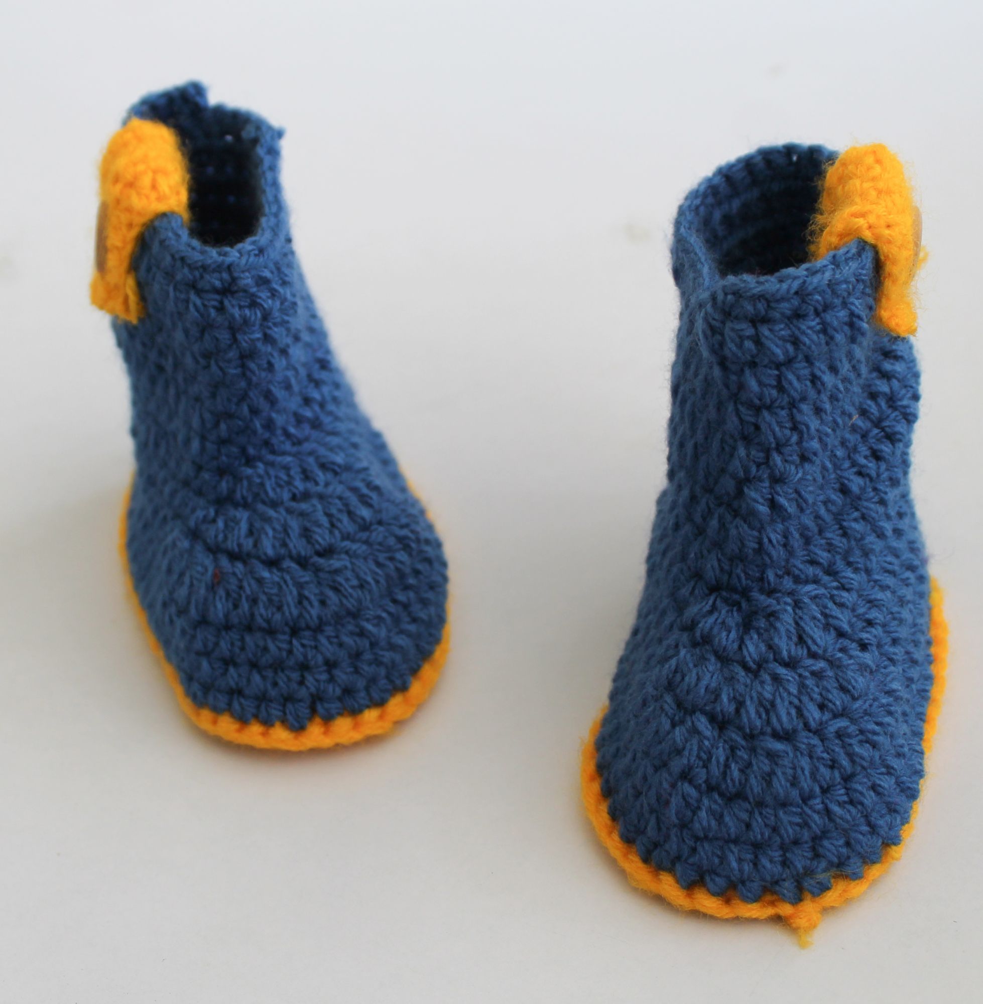 Woonie Handmade Booties - Blue