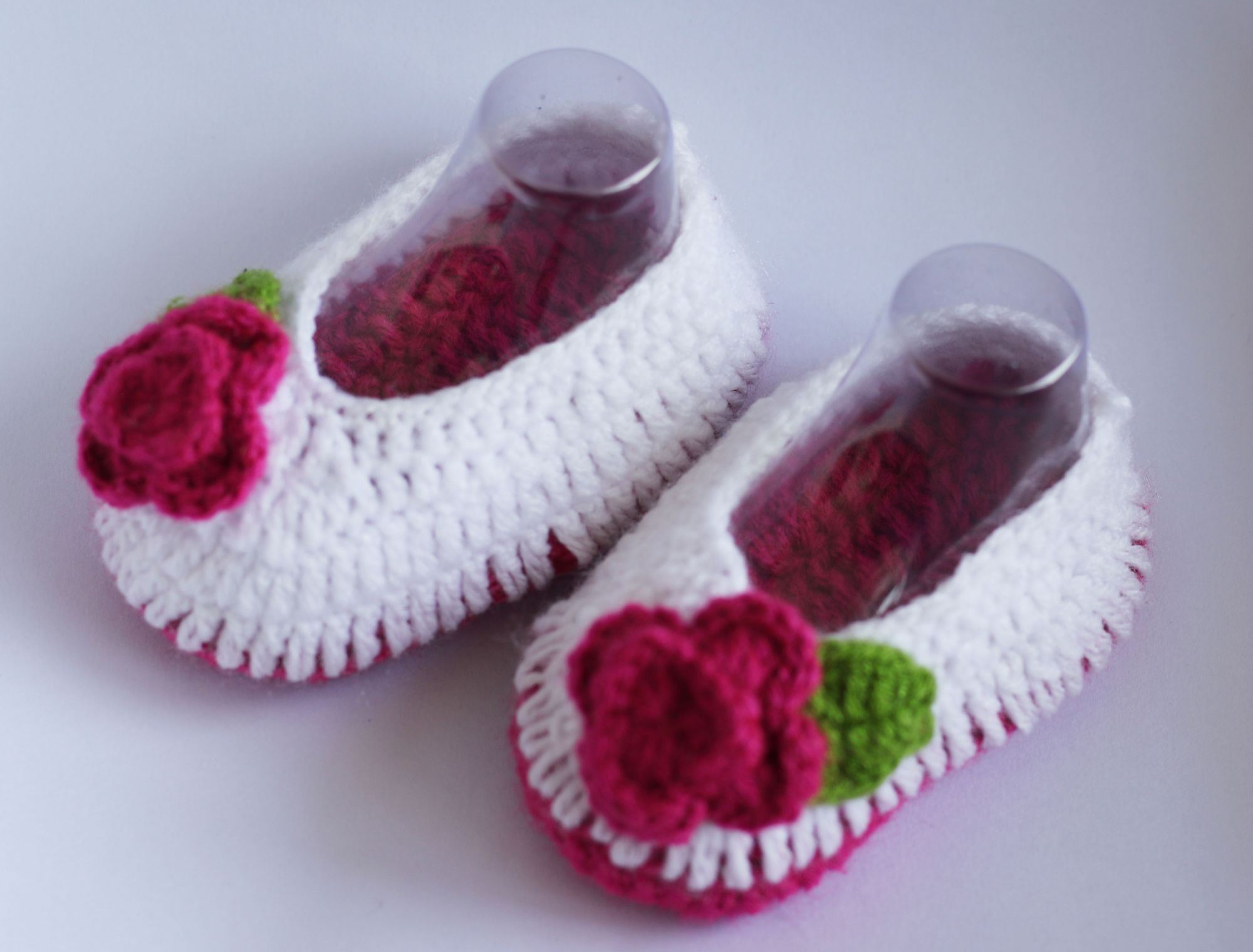 Pretty Floral Booties