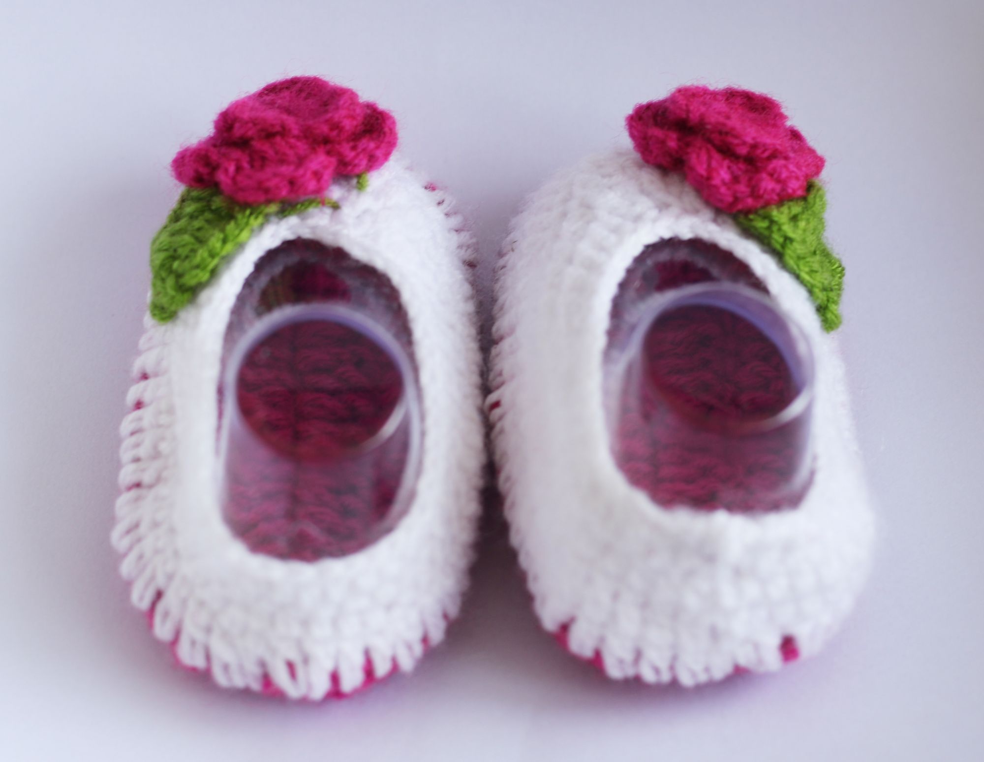 Pretty Floral Booties