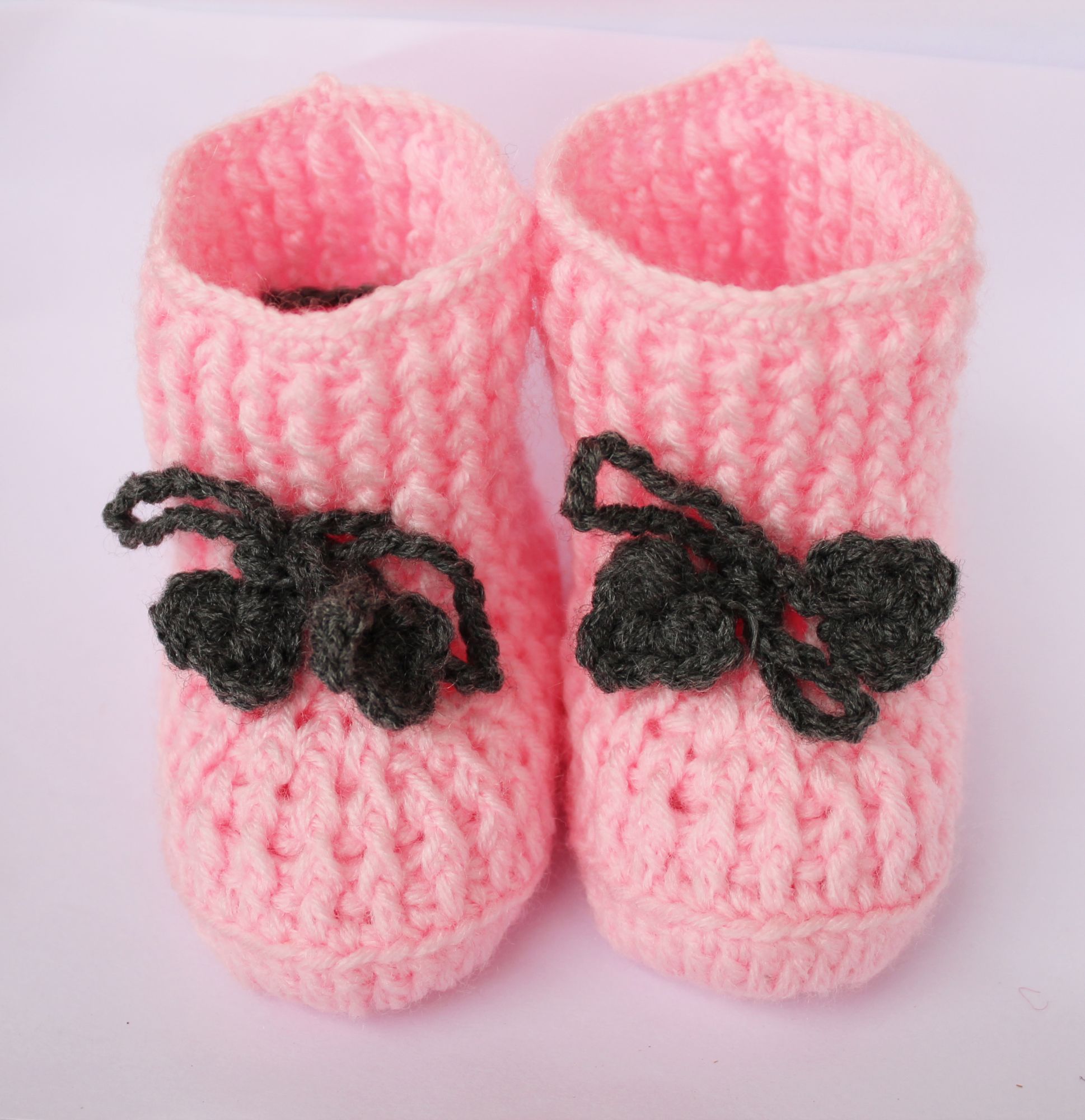 Woonie Pink Woolen Boots