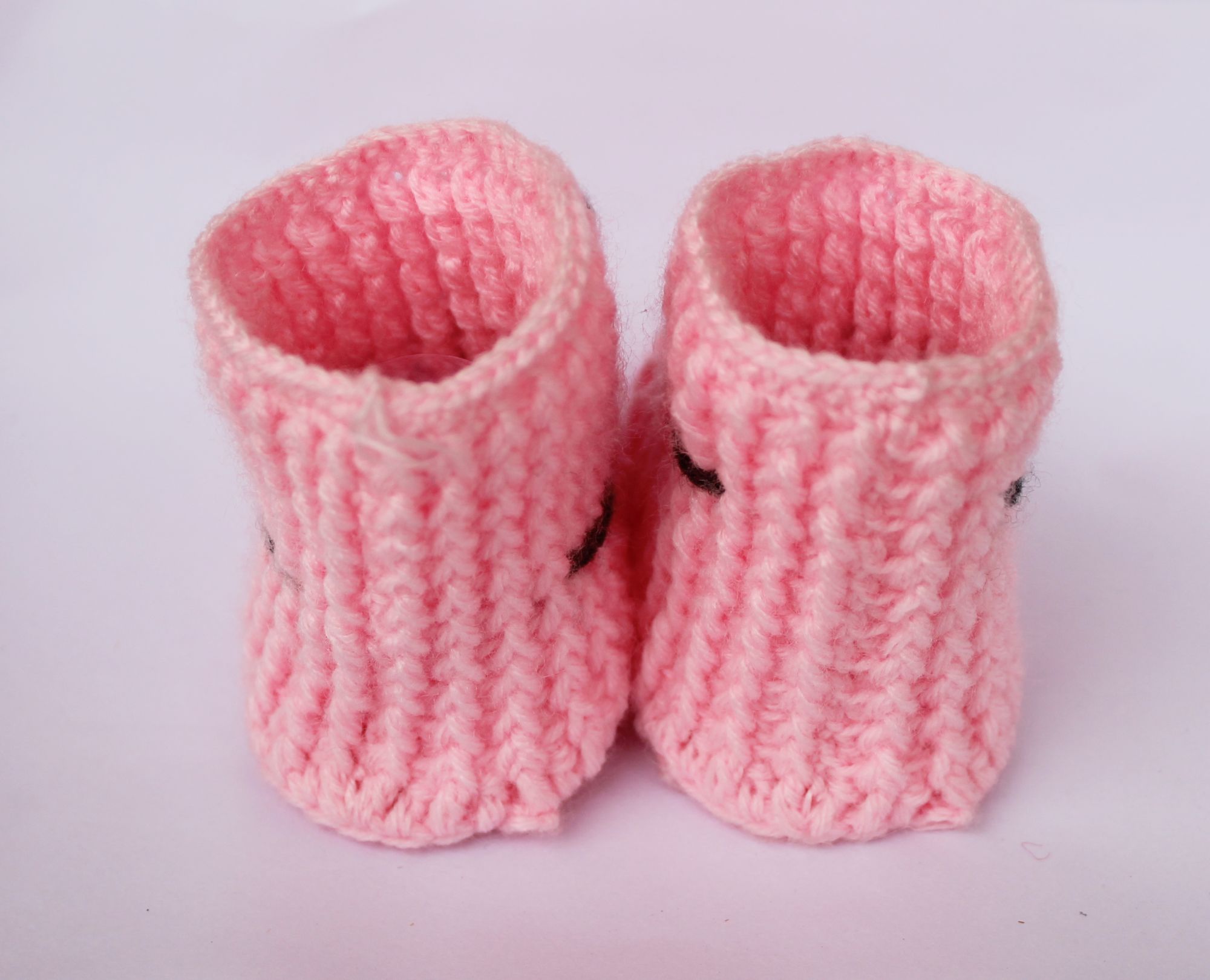 Woonie Pink Woolen Boots