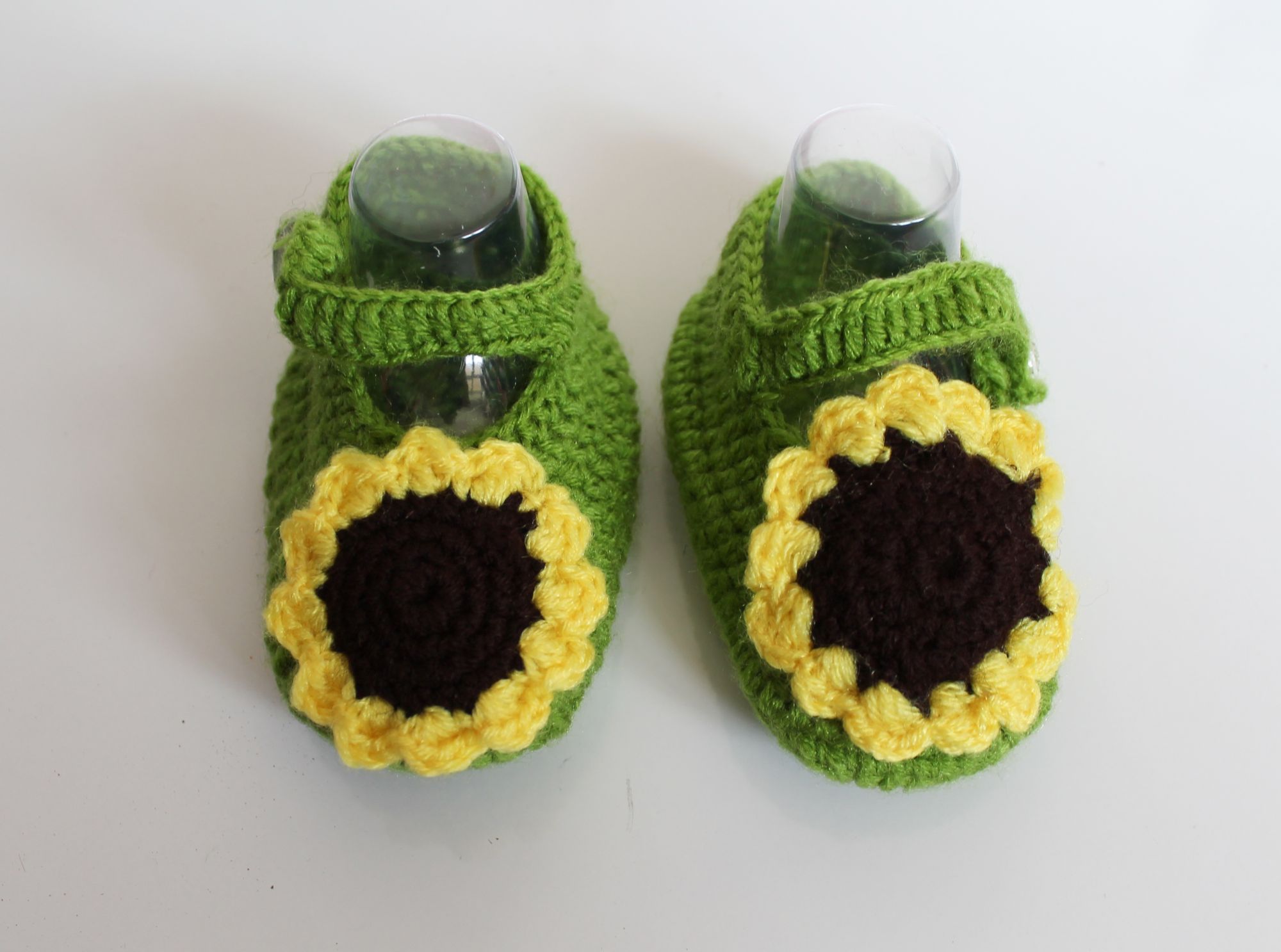 Woonie Handmade Sunflower Booties