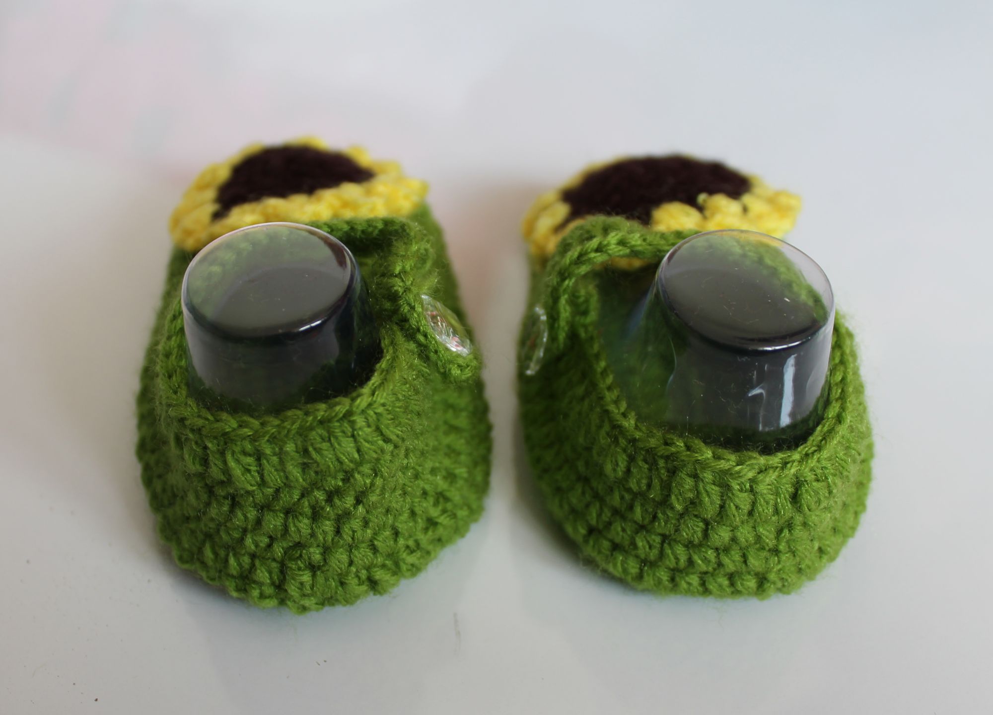 Woonie Handmade Sunflower Booties