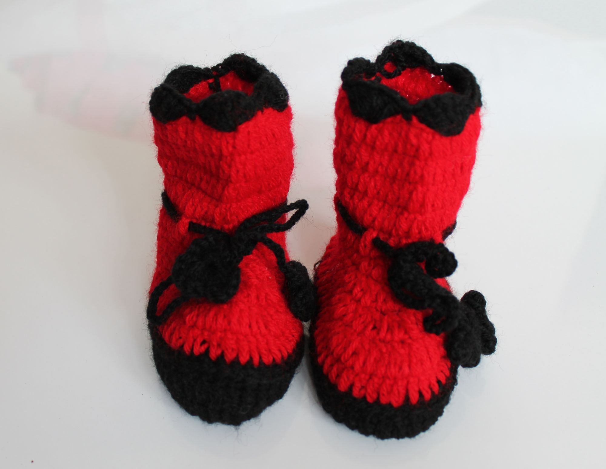 Woonie Handmade Red Boots