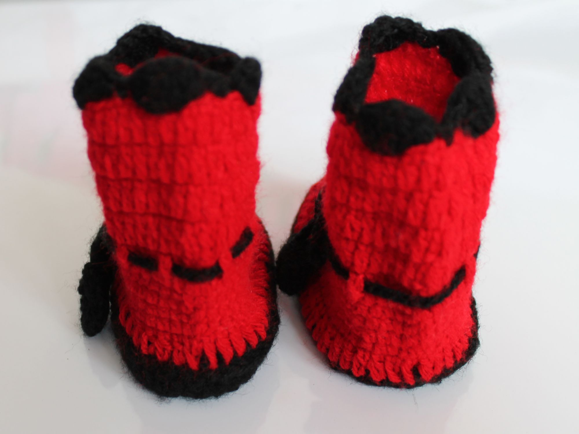 Woonie Handmade Red Boots
