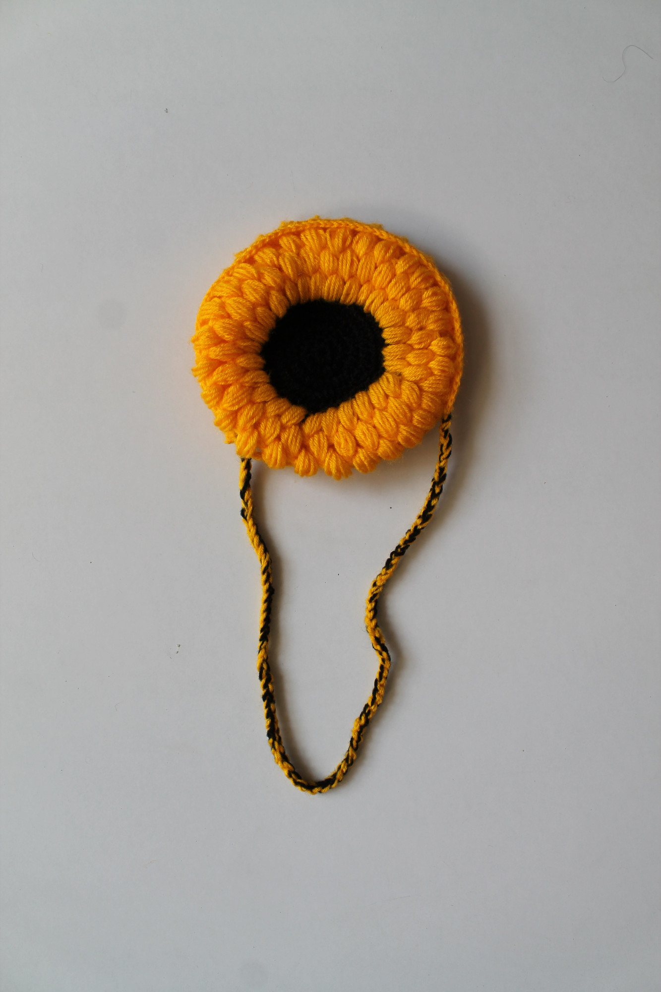 Woonie Handmade Sunflower Sling Bag - Yellow - Orange