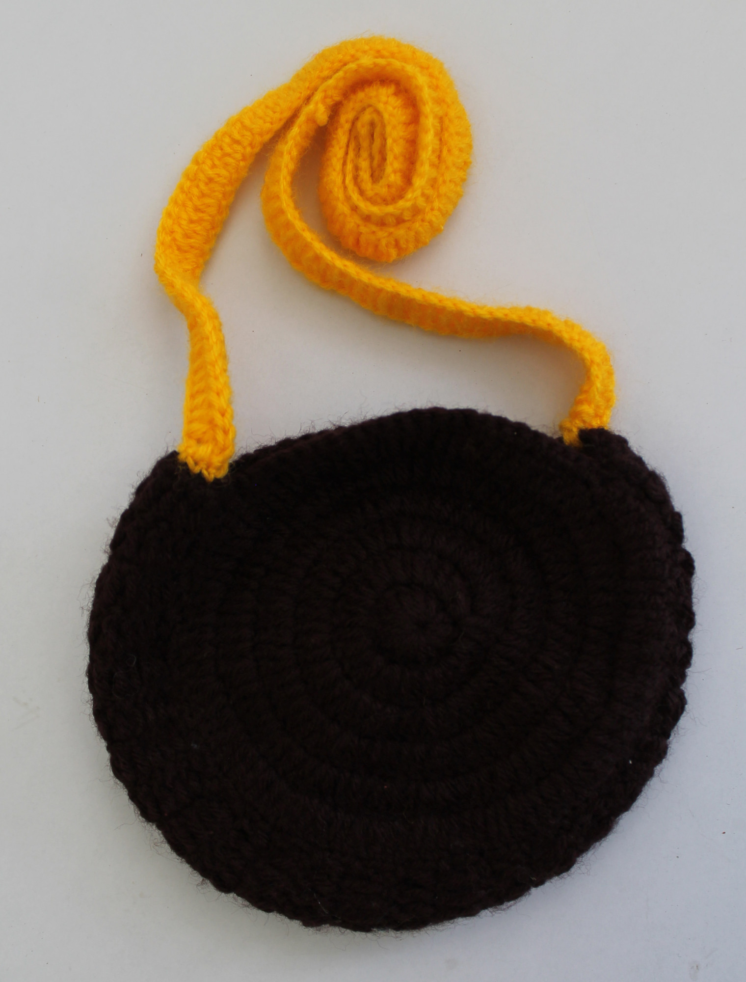 Woonie Handmade Sunflower Sling Bag - Brown