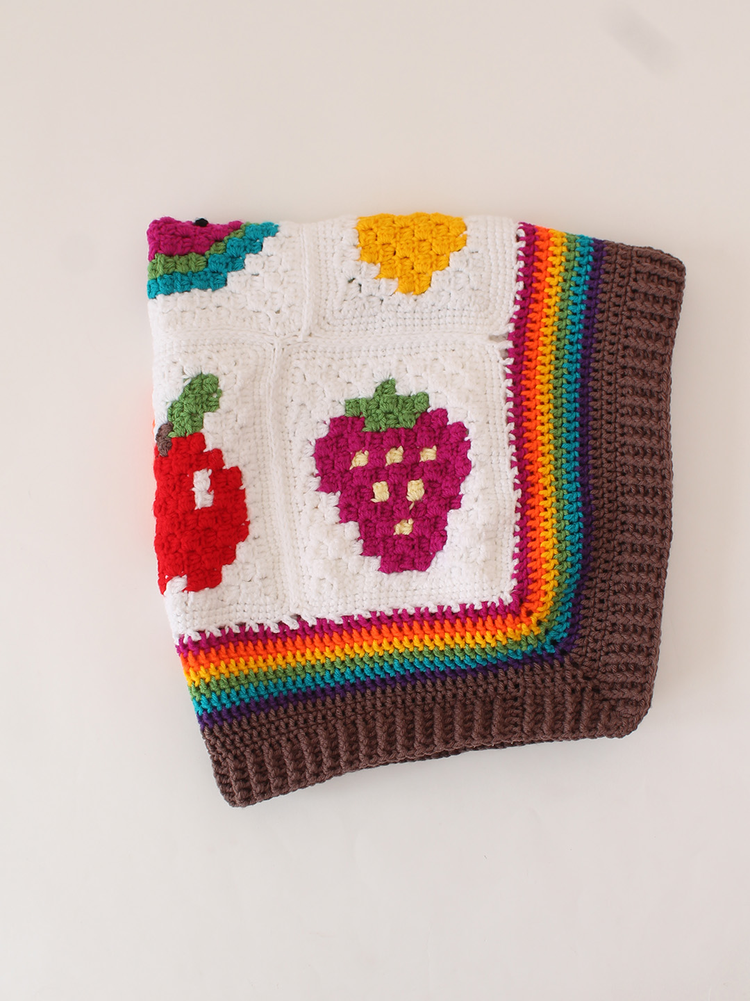 Woonie Handmade Fruit Blanket - Multi