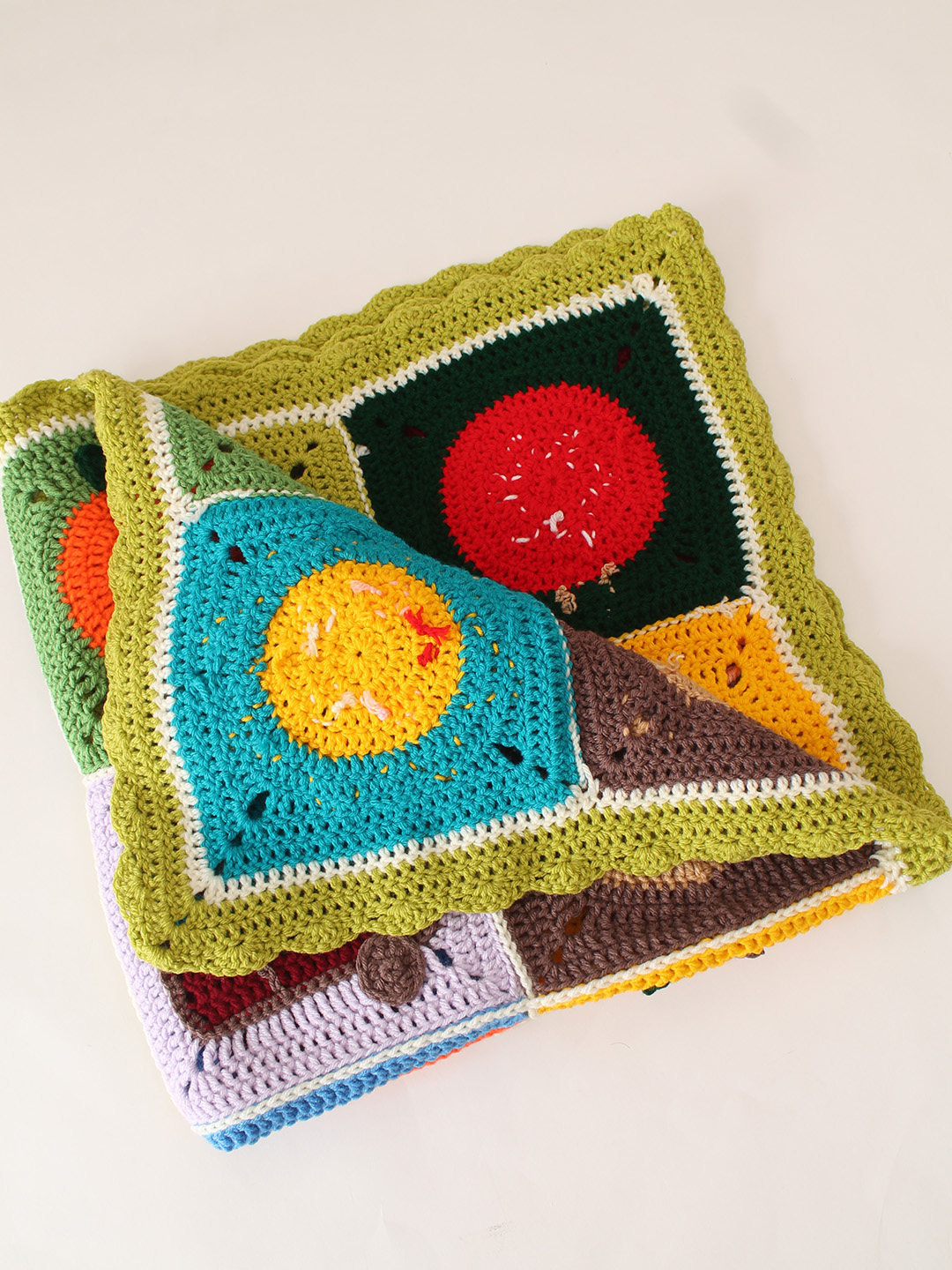 Woonie Handmade Character Blanket - Multi