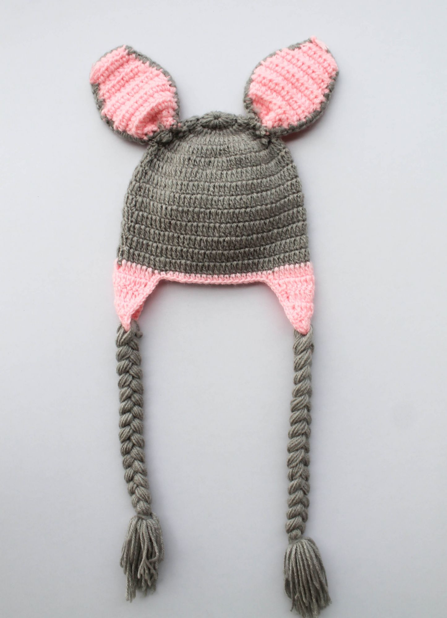 Handmade Bunny Cap for Infants