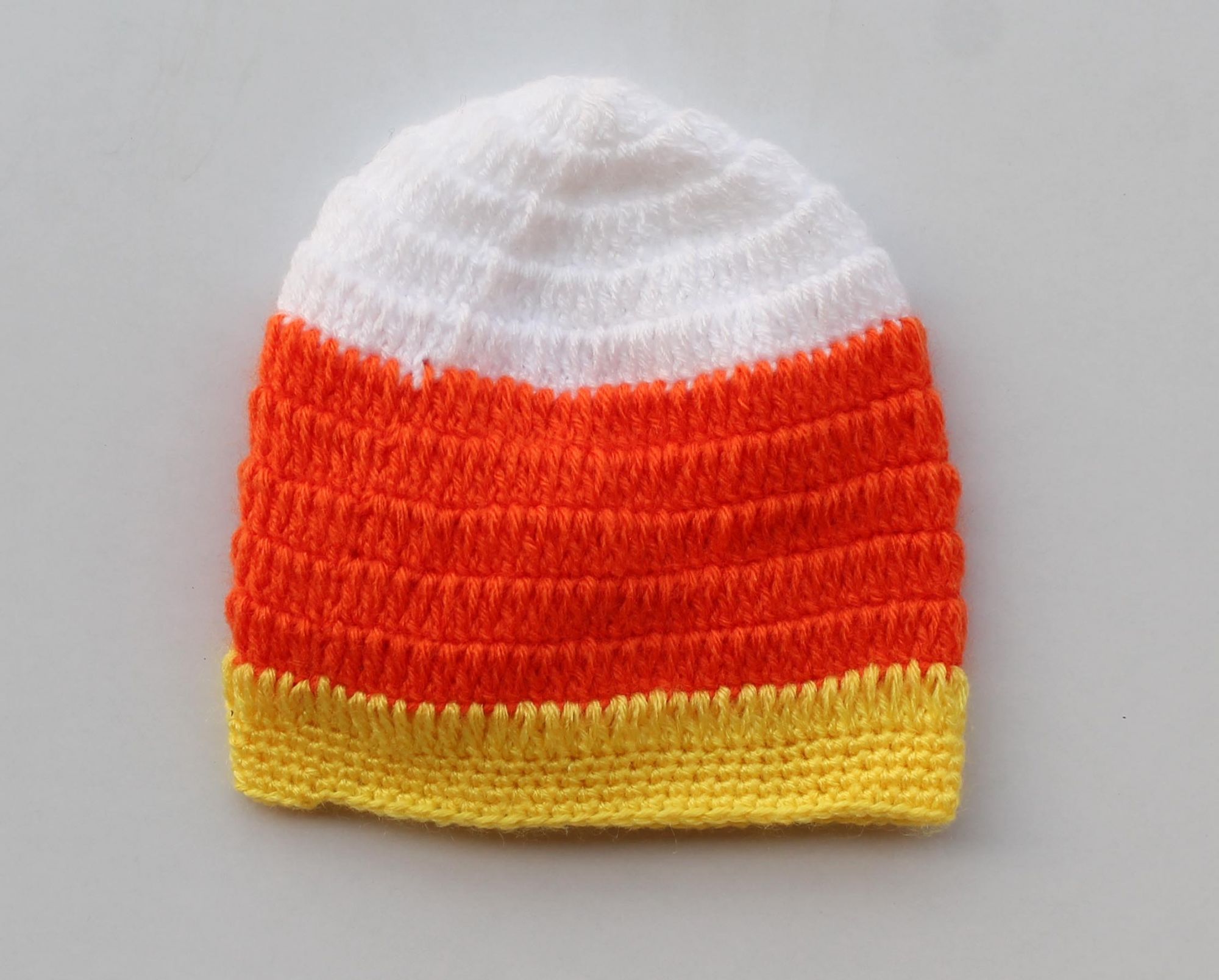 Multicolored Floral Woolen Cap for Infants
