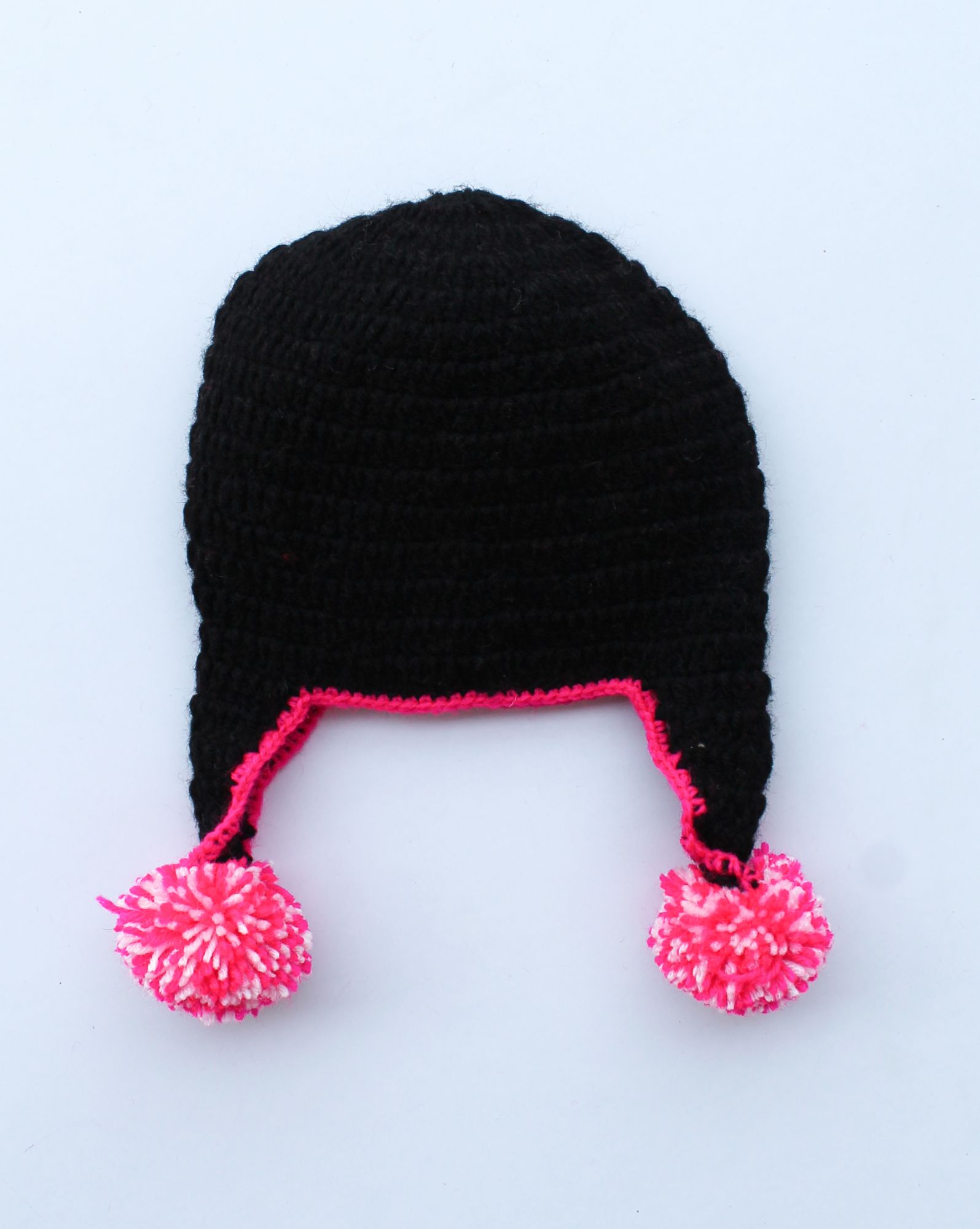 Woonie Handmade Penguin Patch Cap - Black