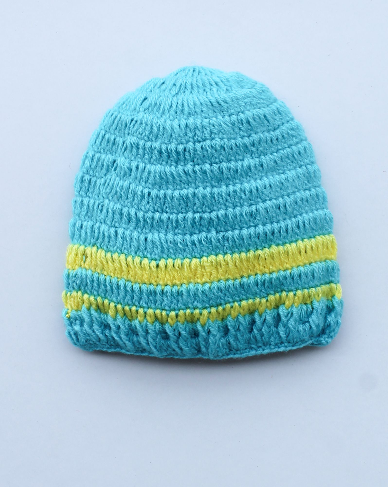 Woonie Handmade Solid Cap - Blue