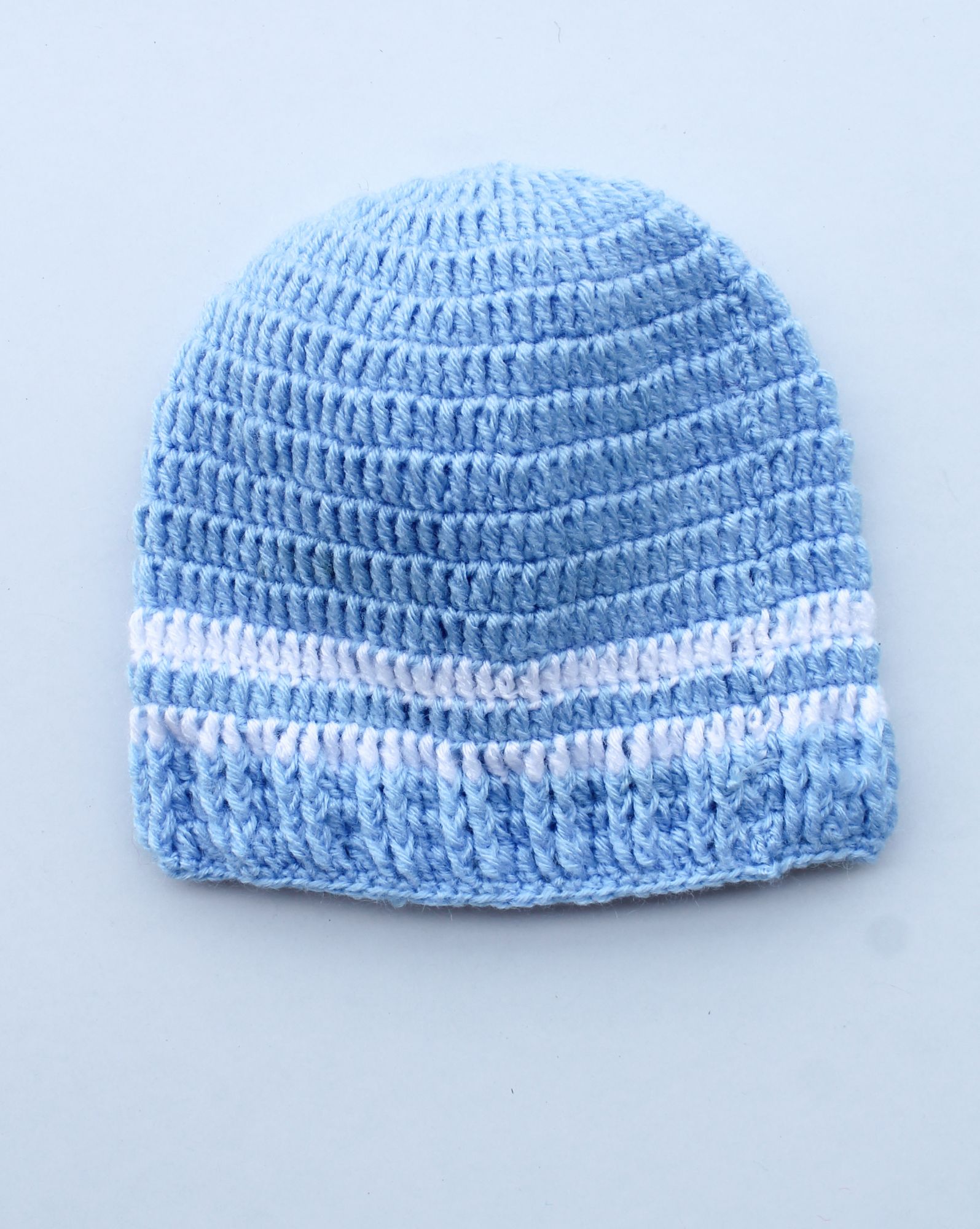 Woonie Handmade Solid Cap - Blue