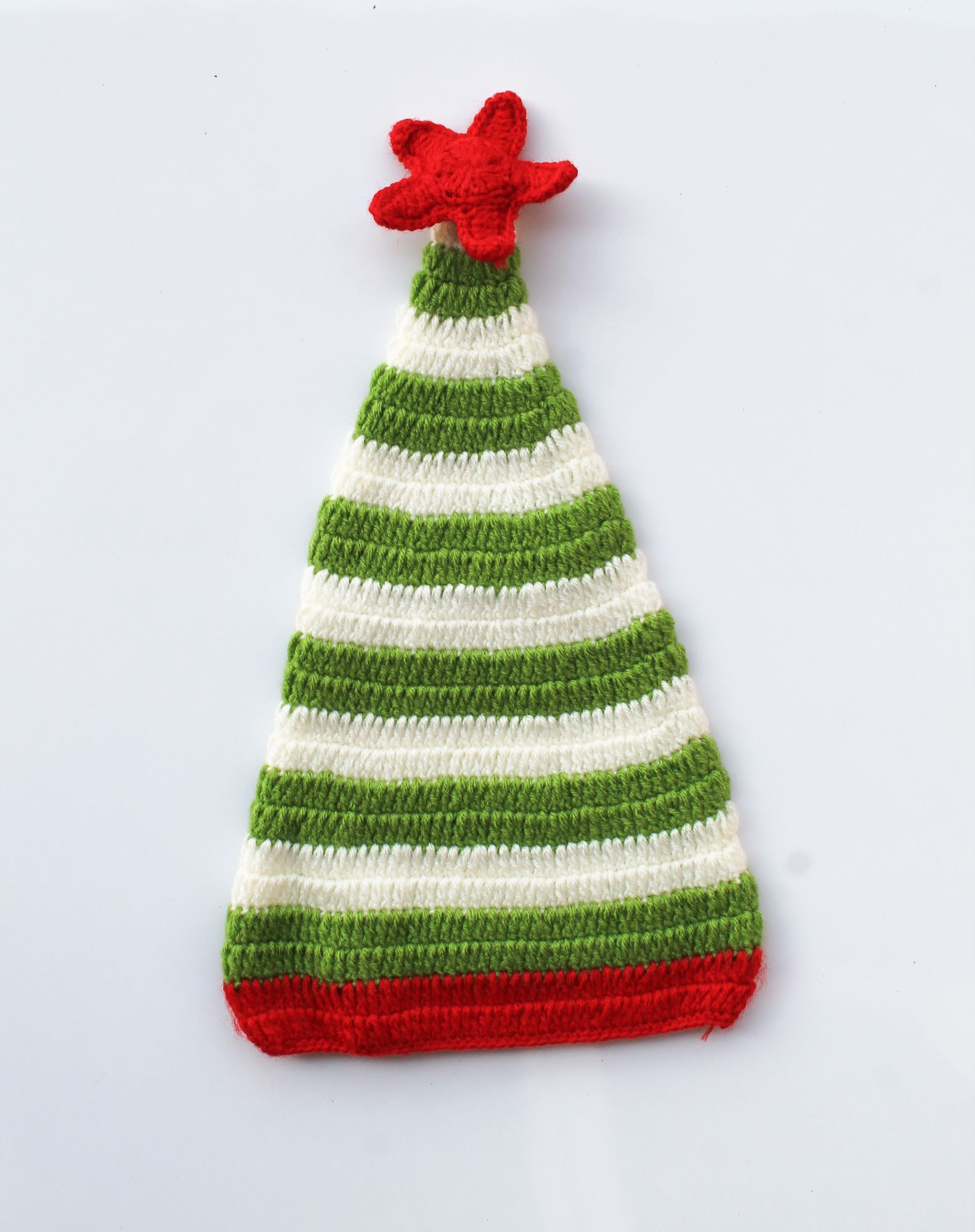 Star Striped Woolen Cap