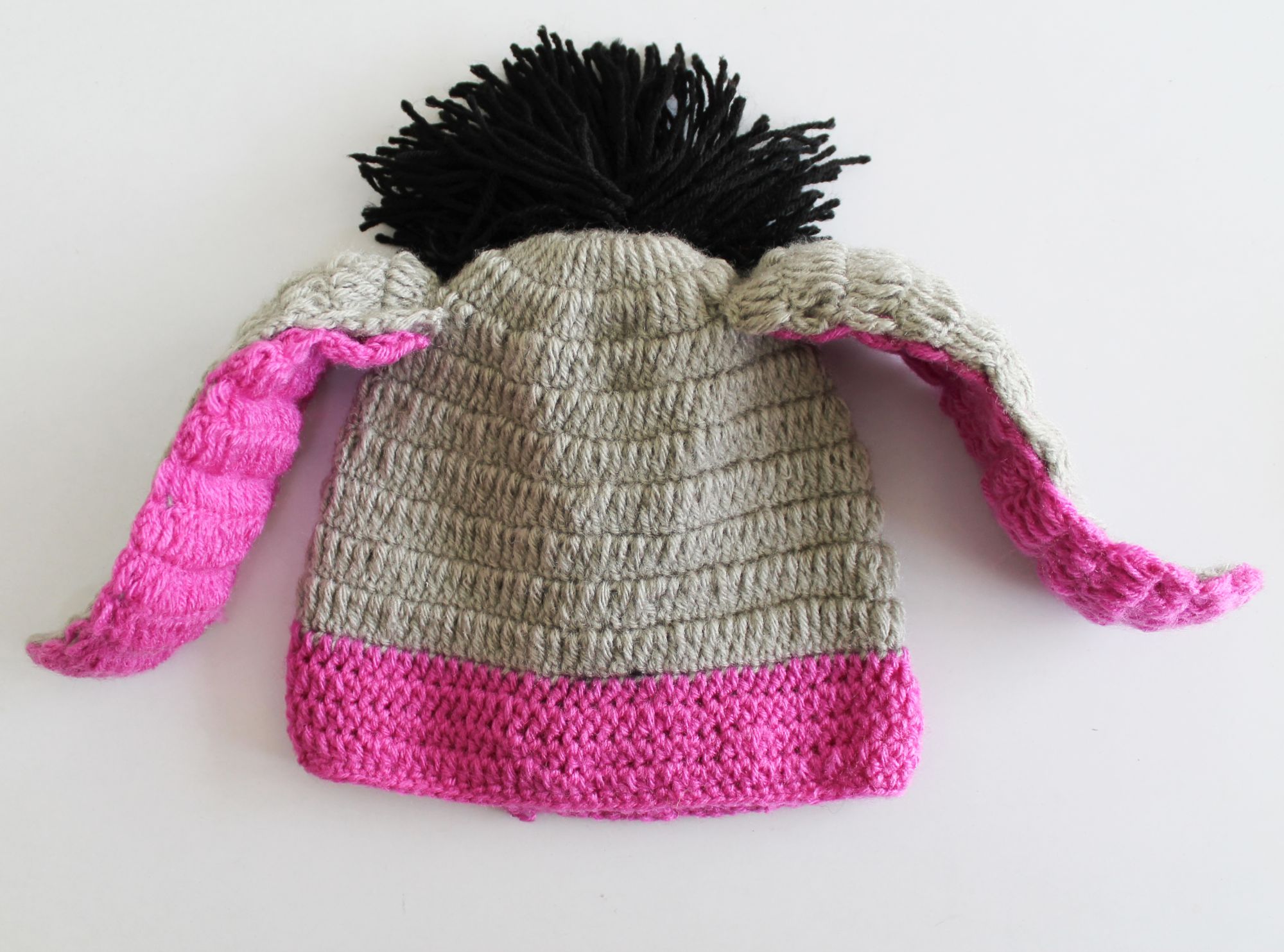 Woonie Handmade Animal Design Cap - Grey