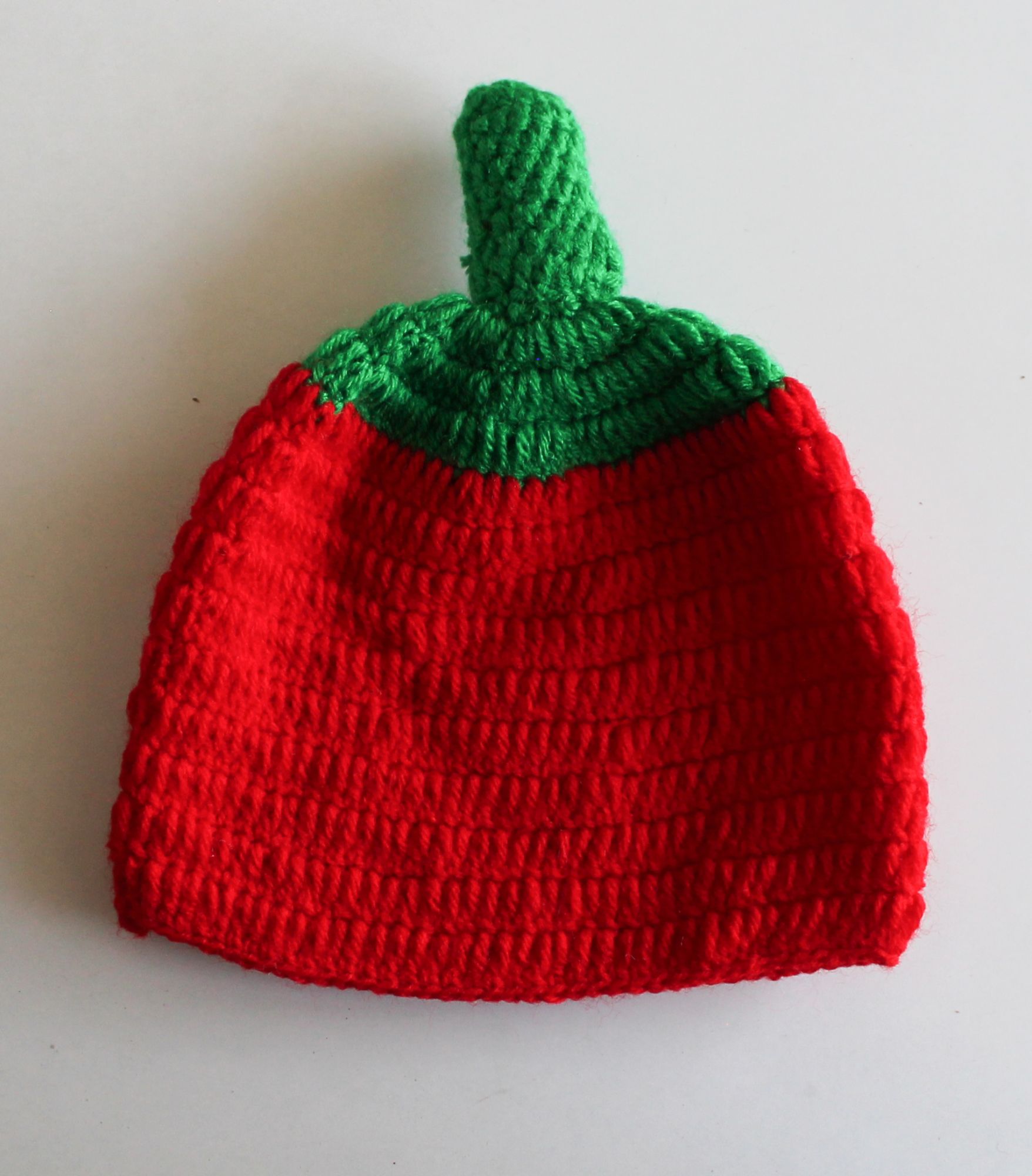 Woonie Handmade Vegetable Design Cap-Red
