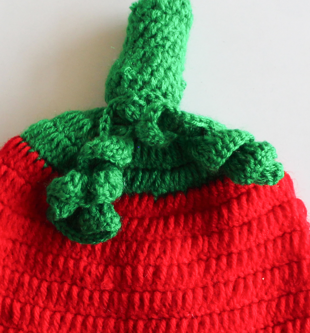 Woonie Handmade Vegetable Design Cap-Red
