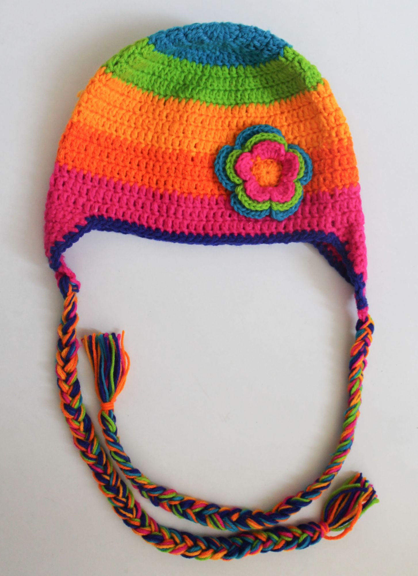 Woonie Flower Detailing Cap - Multi