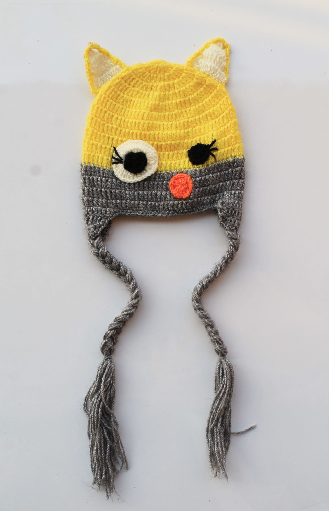 Yellow Character Cap