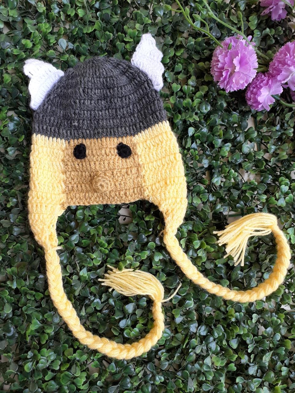 Character Pattern Cap