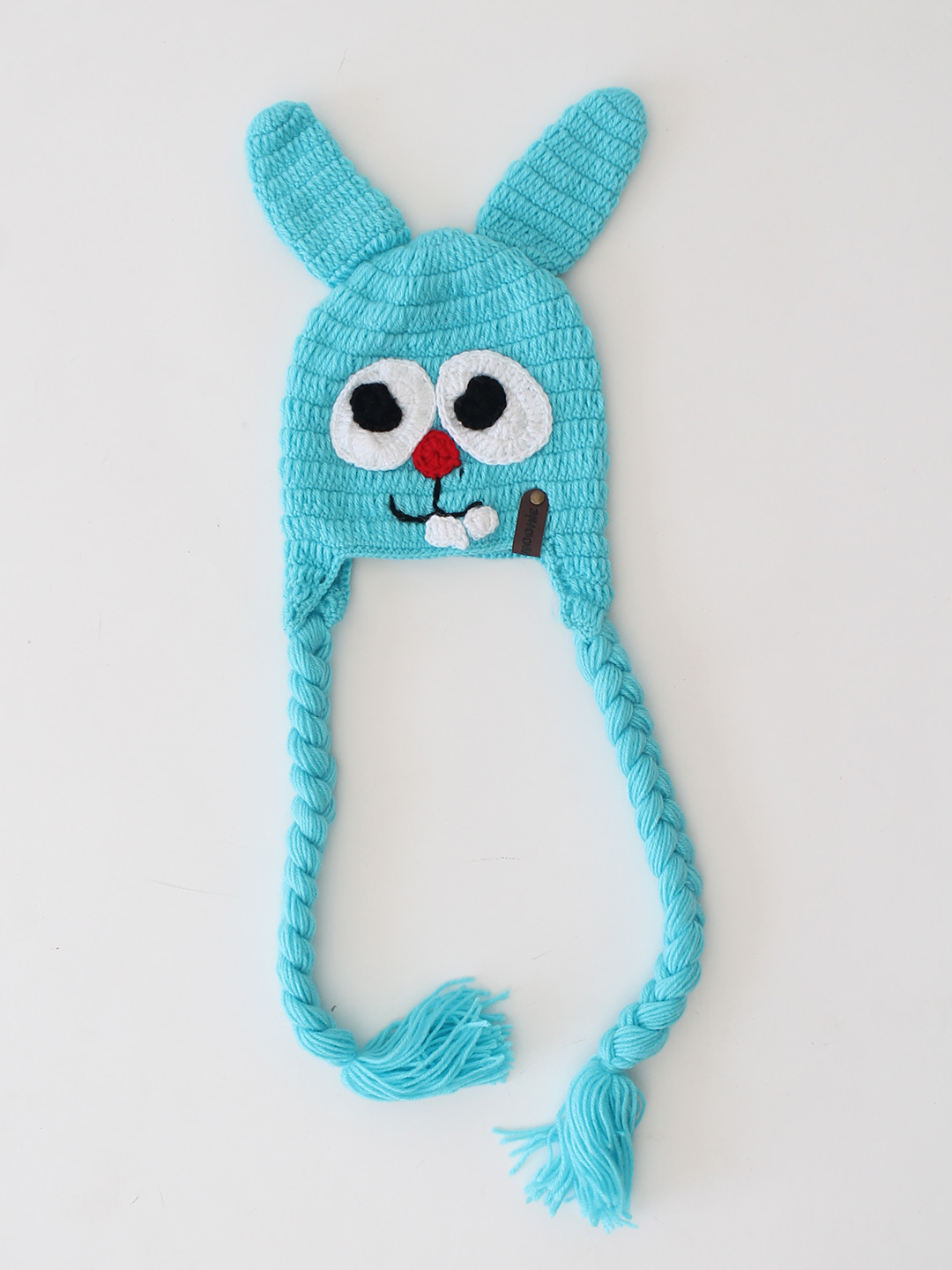 Woonie Handmade Cartoon Cap - Blue