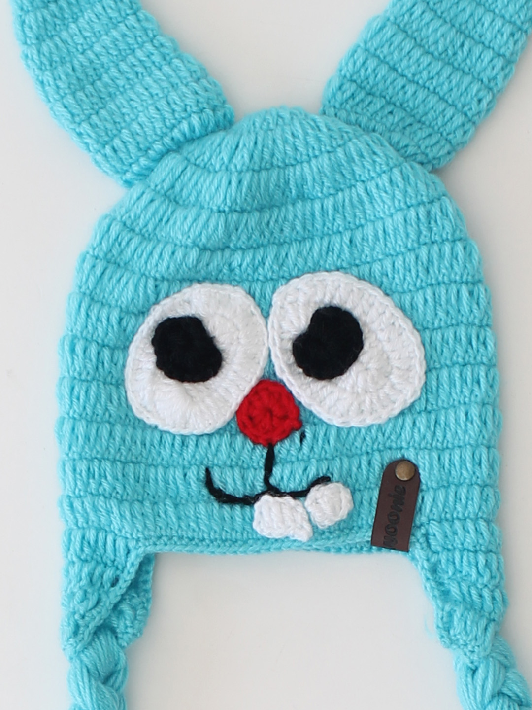Woonie Handmade Cartoon Cap - Blue
