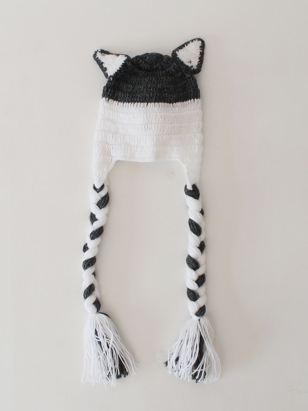 Woonie Handmade Dog Cap - White