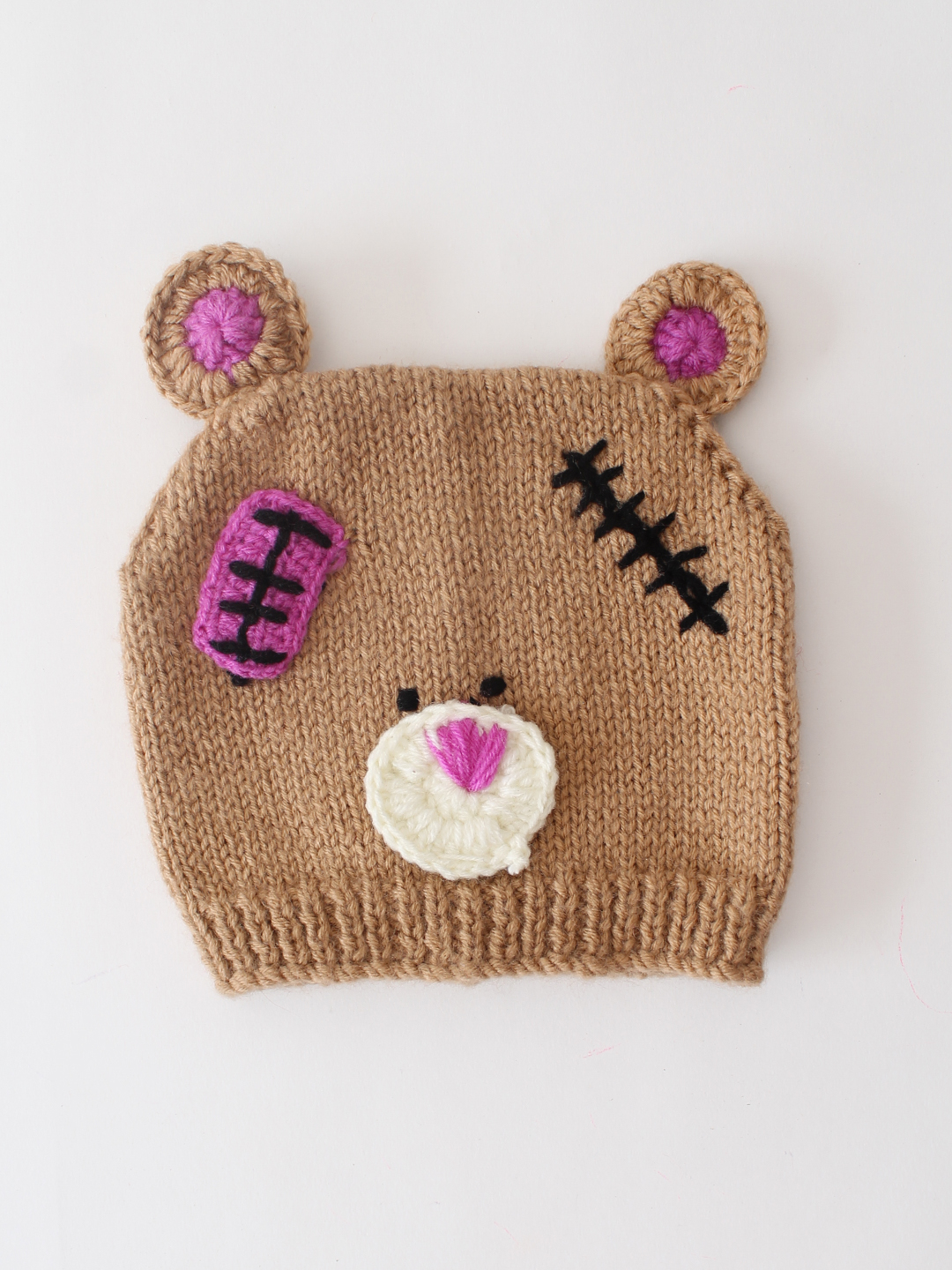 Woonie Handmade Teddy Cap - Brown