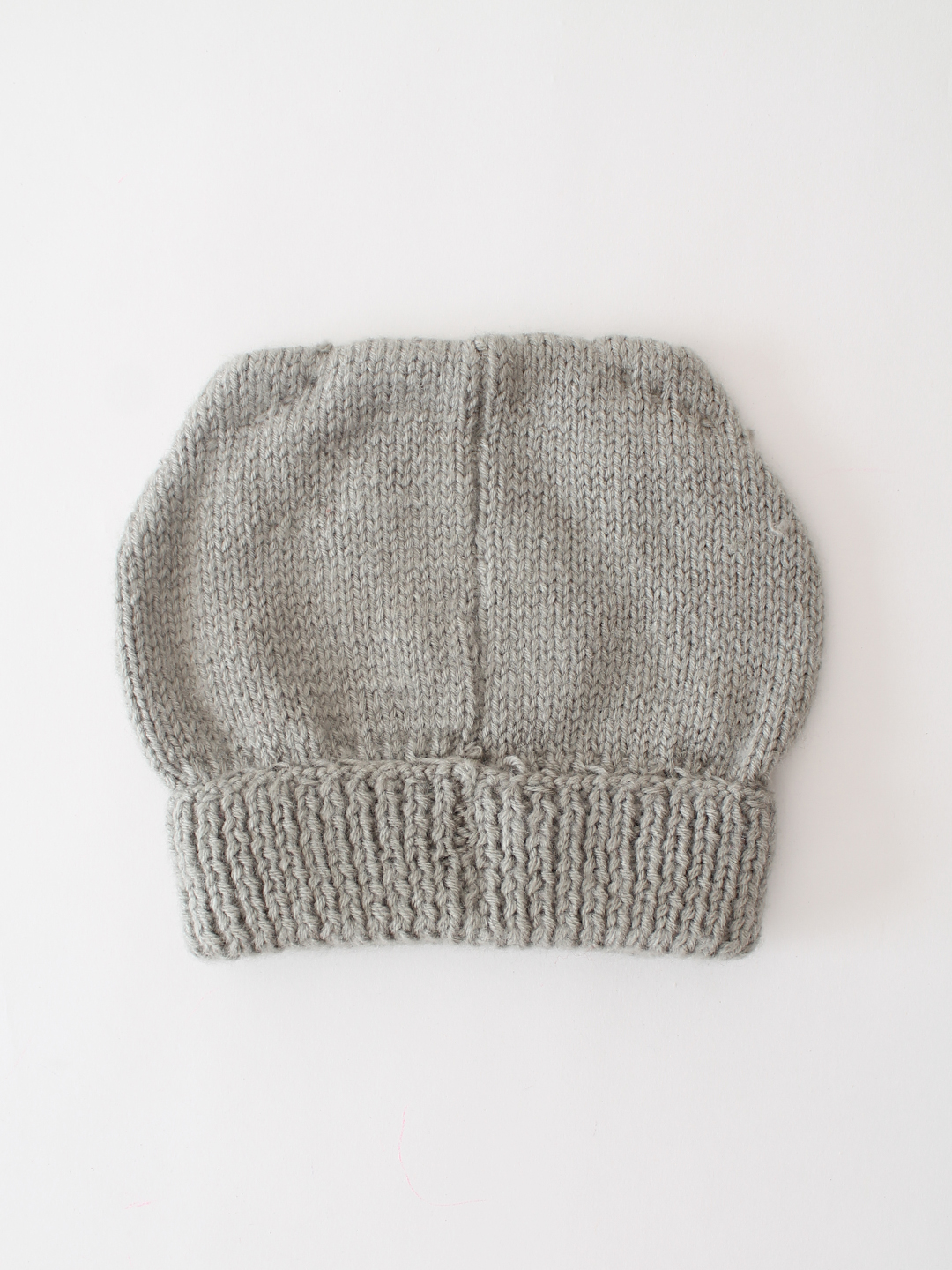 Woonie Handmade Bear Cap - Grey