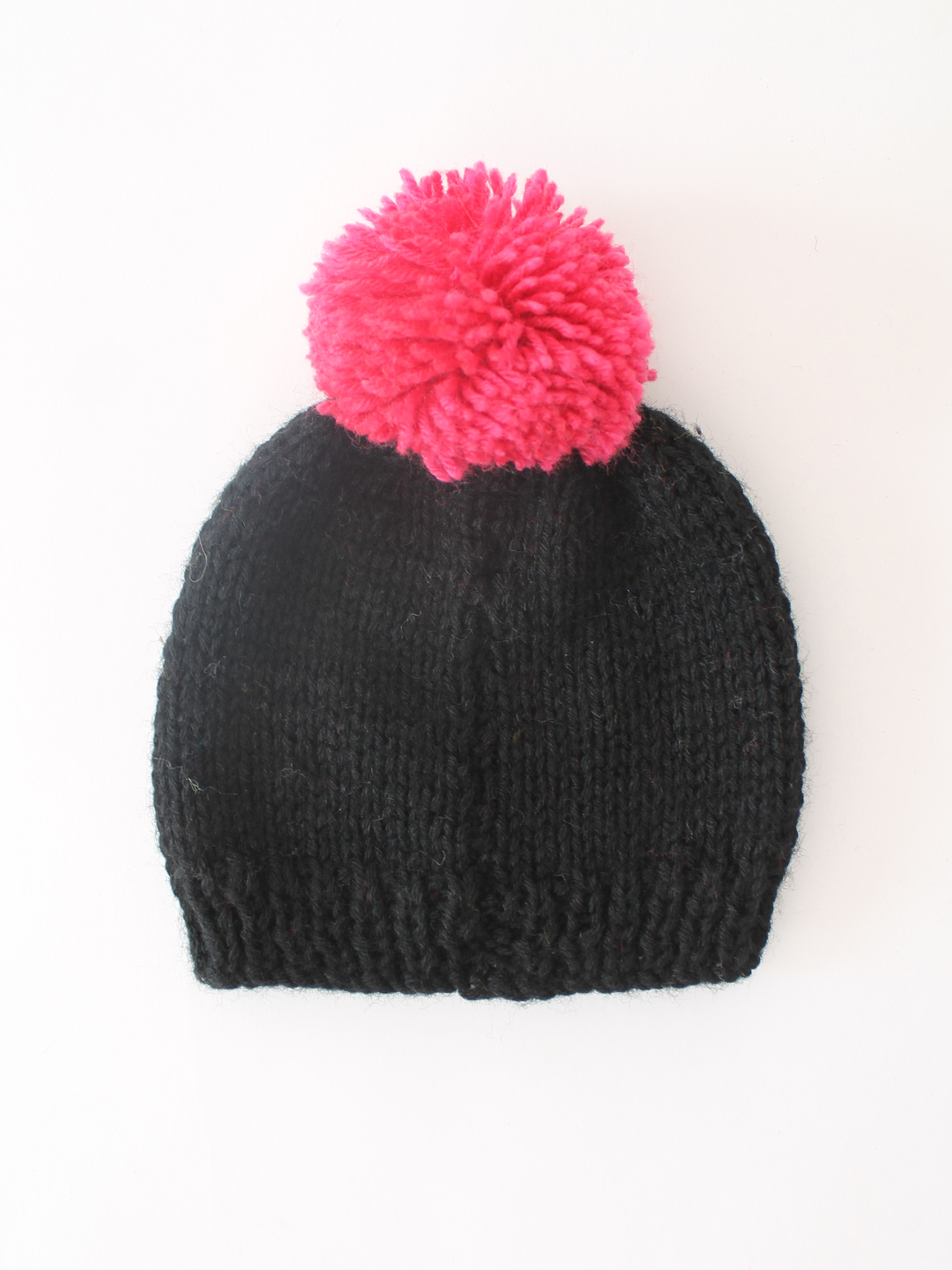 Woonie Handmade Heart Cap - Black