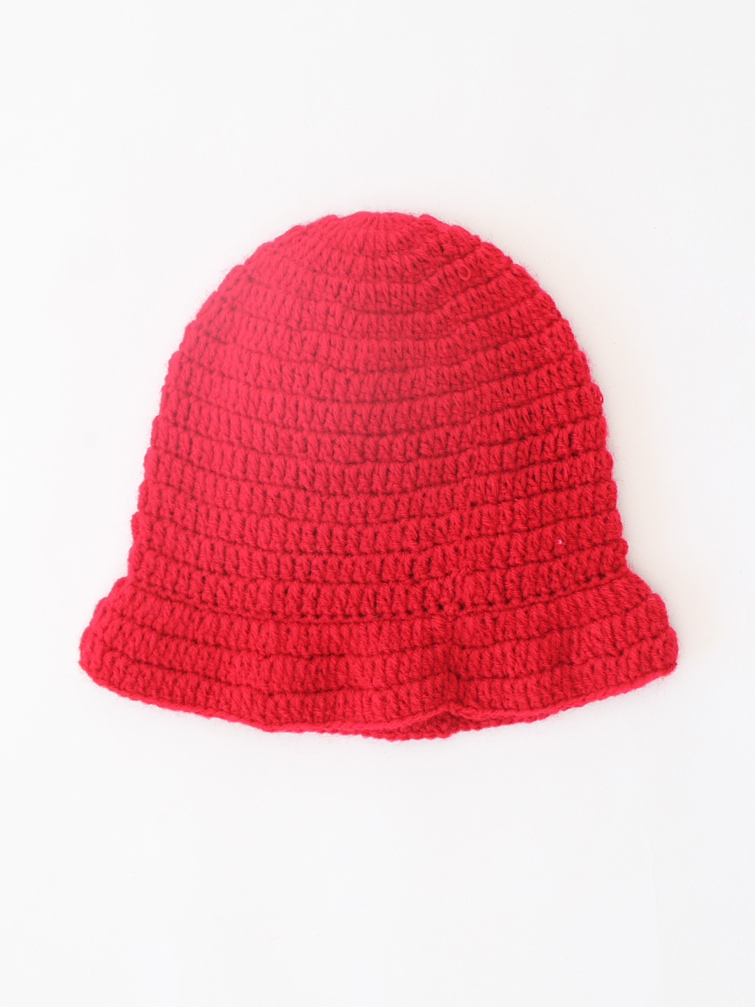 Woonie Crochet Devil Cap - Red
