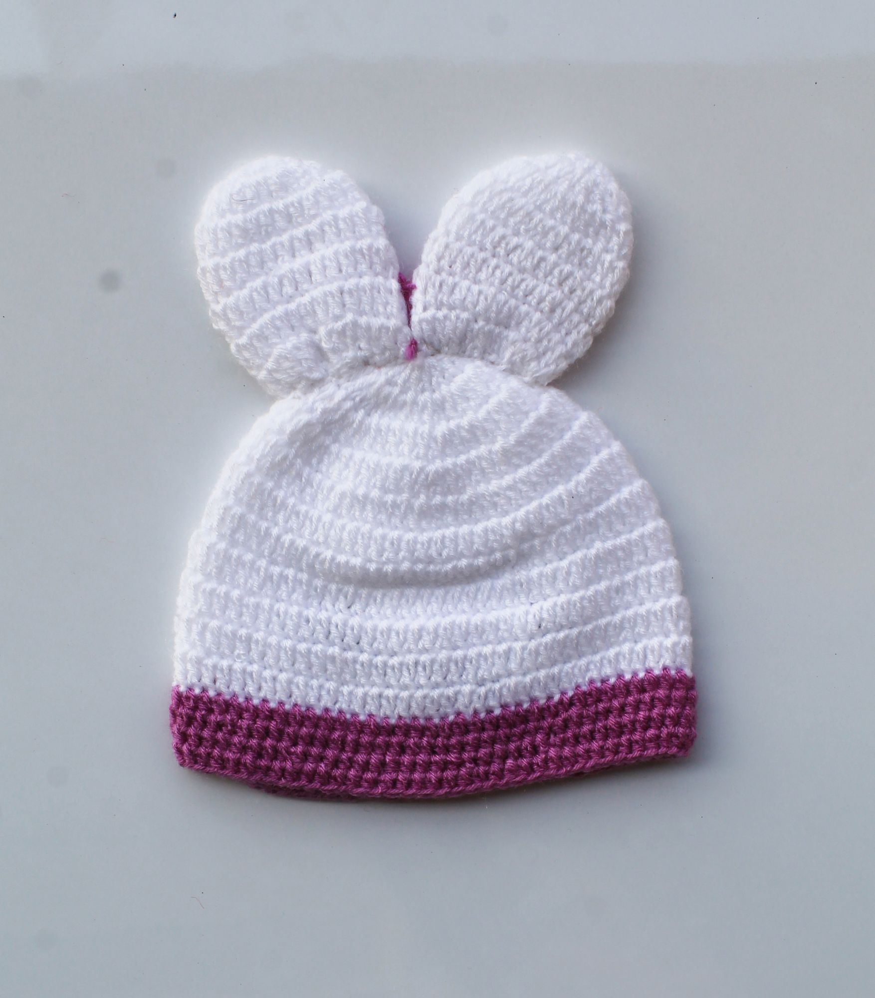 Cute White Bow Cap