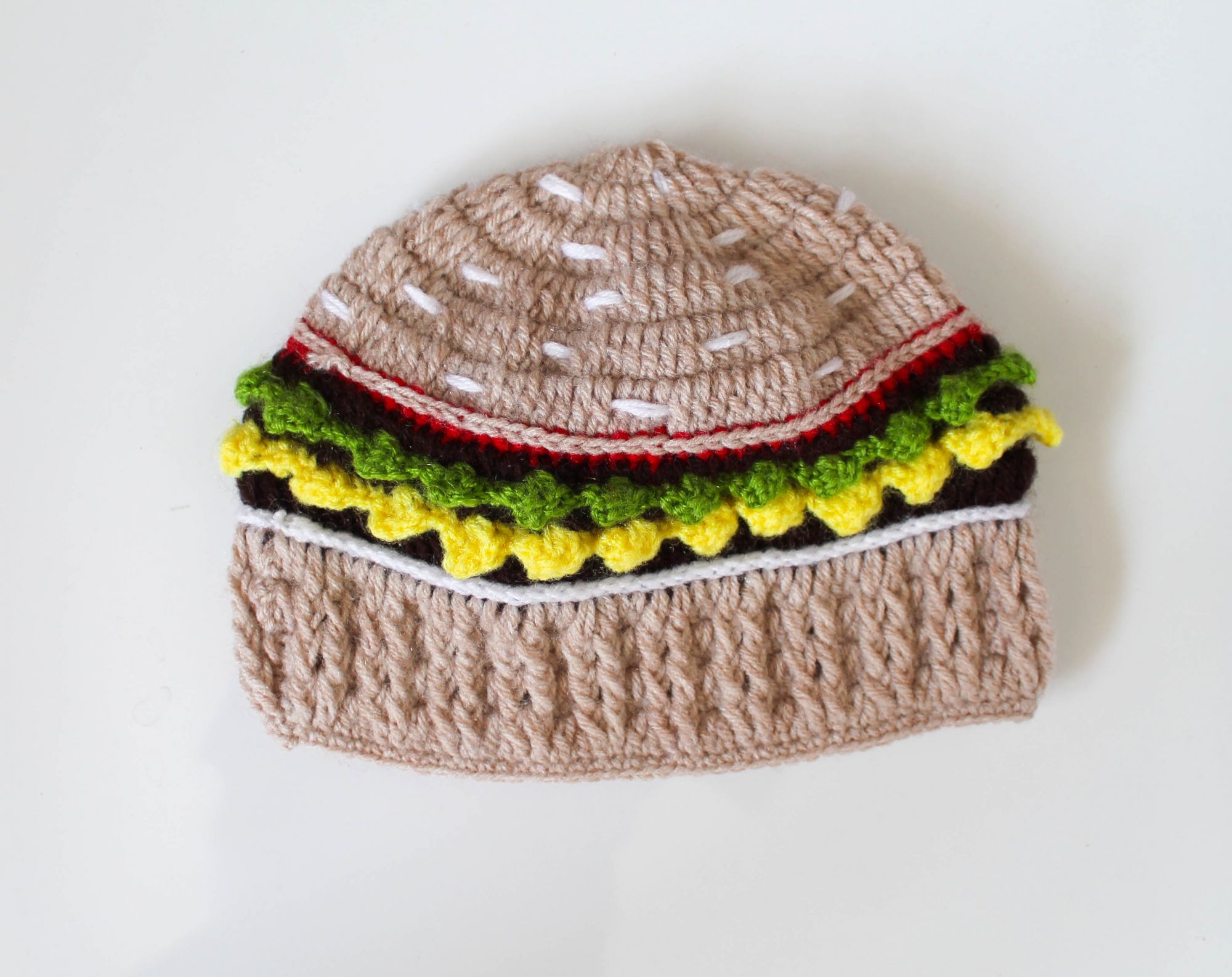 Woonie Handmade Burger Cap