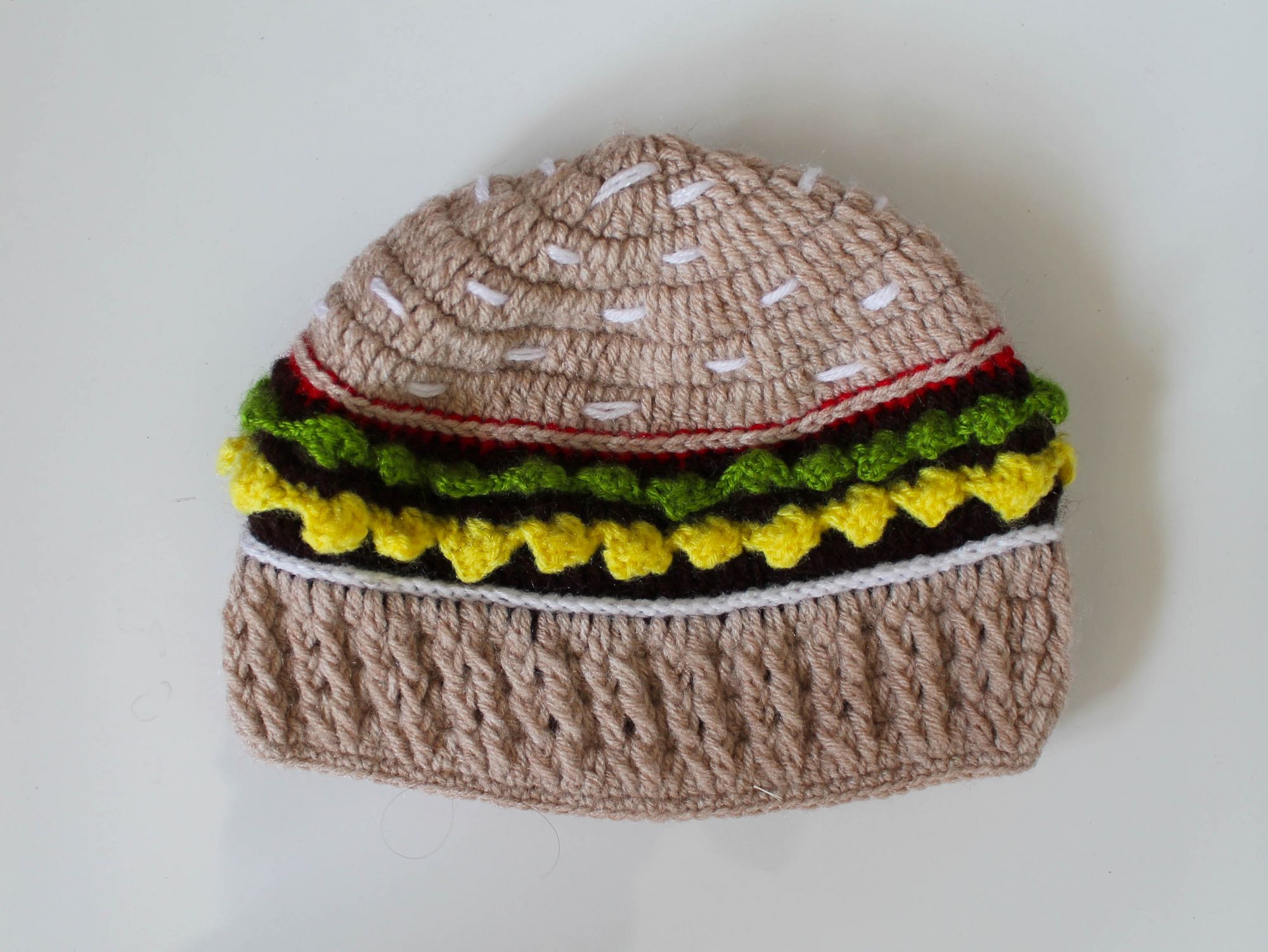 Woonie Handmade Burger Cap