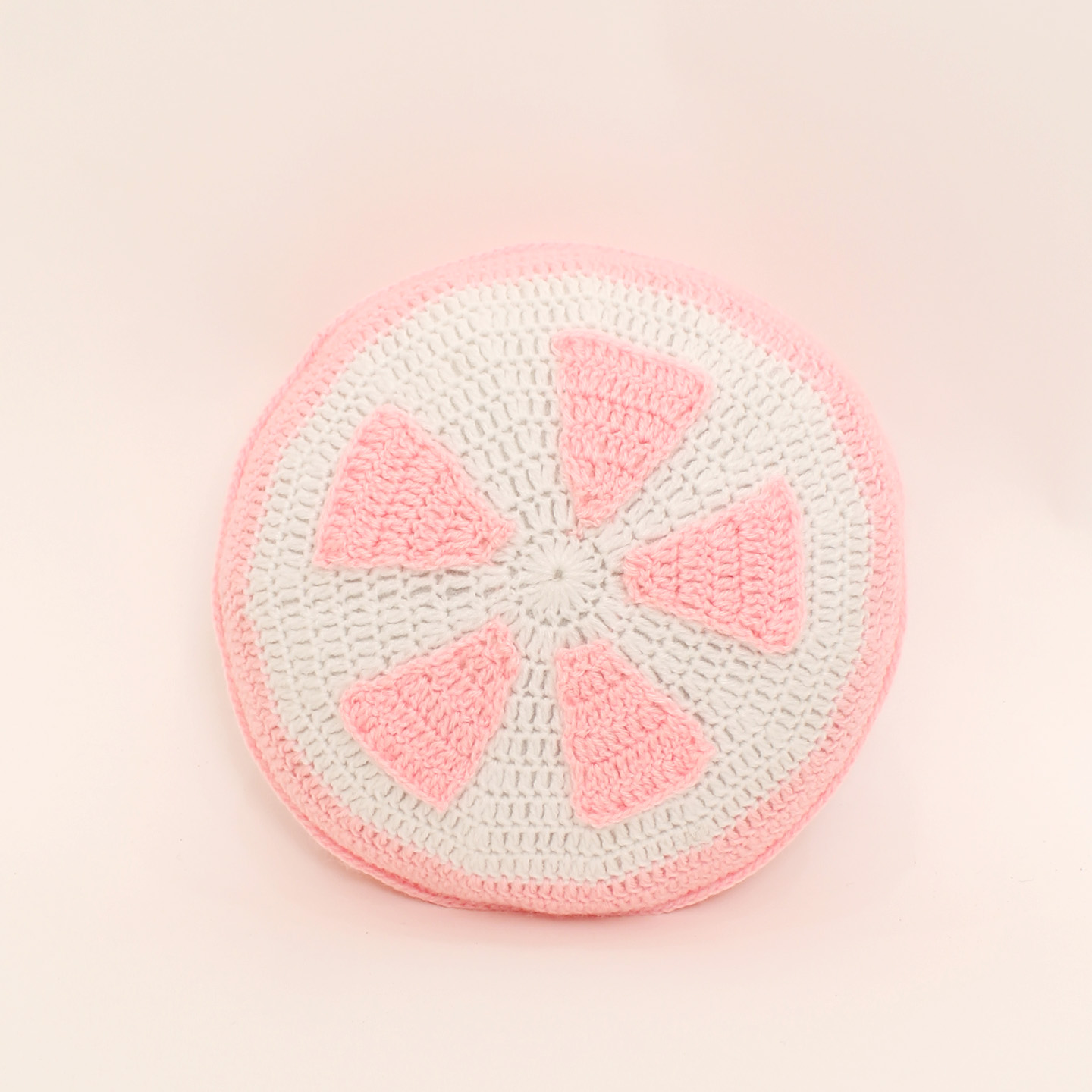 Woonie Handmade Fruit Cuddle Cushion - Pink