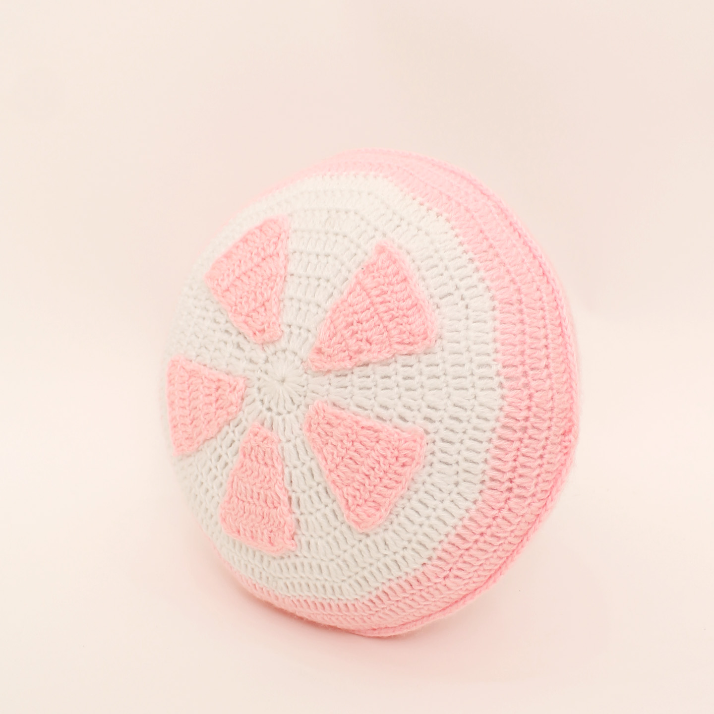 Woonie Handmade Fruit Cuddle Cushion - Pink