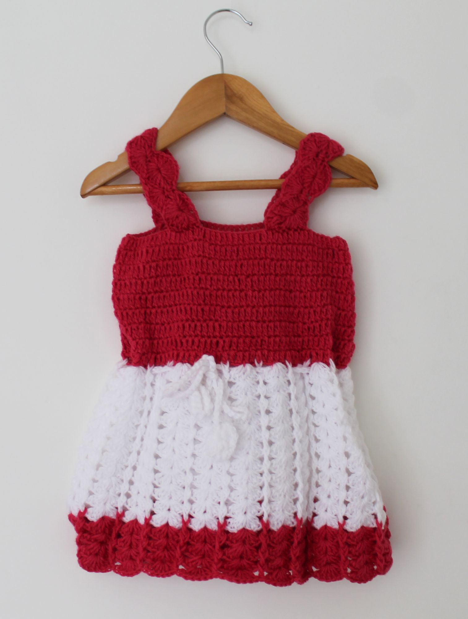 Woonie Sleeveless Solid Colour Handmade Dress - Pink