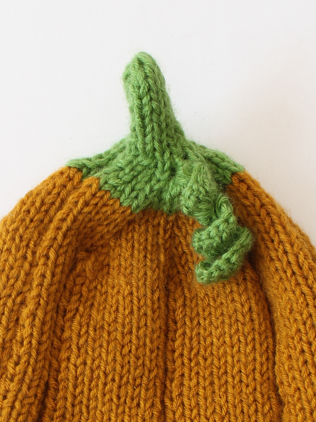 Pumpkin Cap with Matching Mittens and Socks Set - Mustard