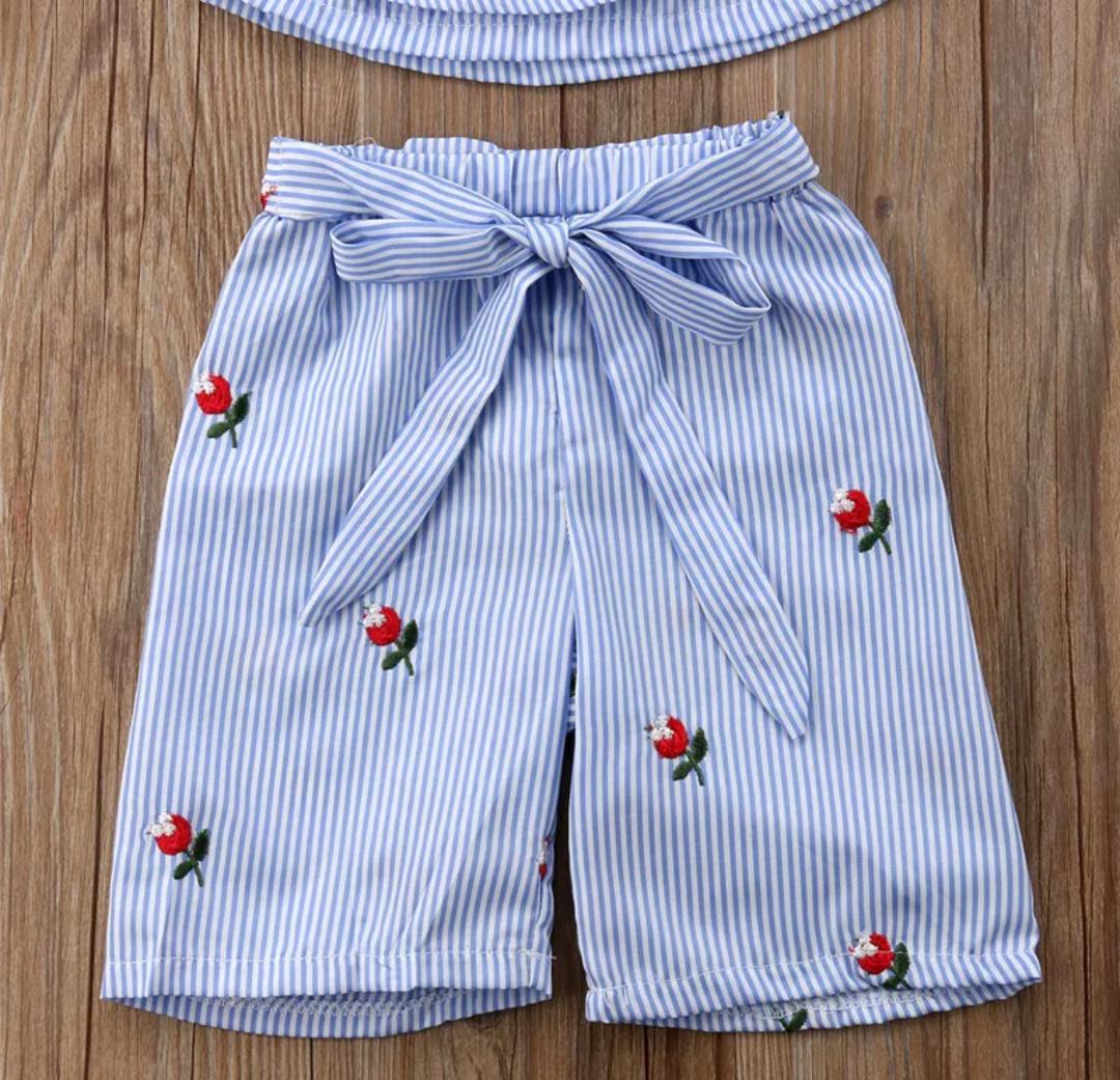 Crop Top with Culottes