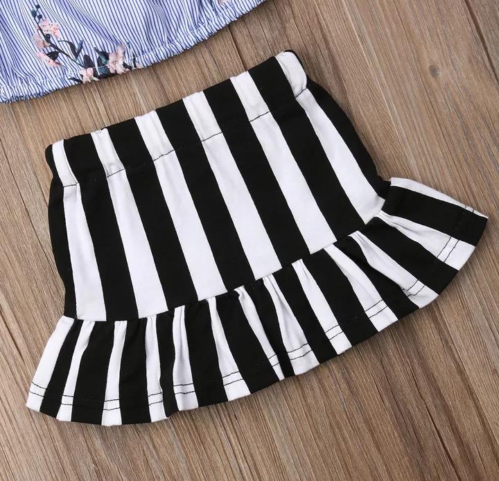 Crop Top With Pencil Skirt