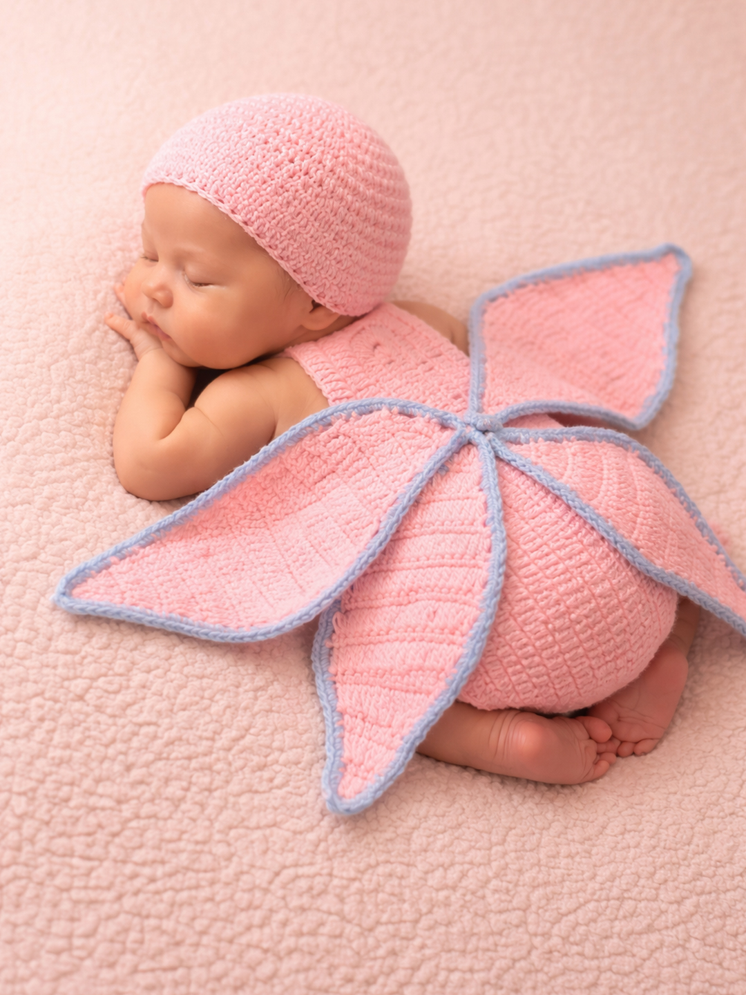 Woonie Butterfly Photography Prop  Pink