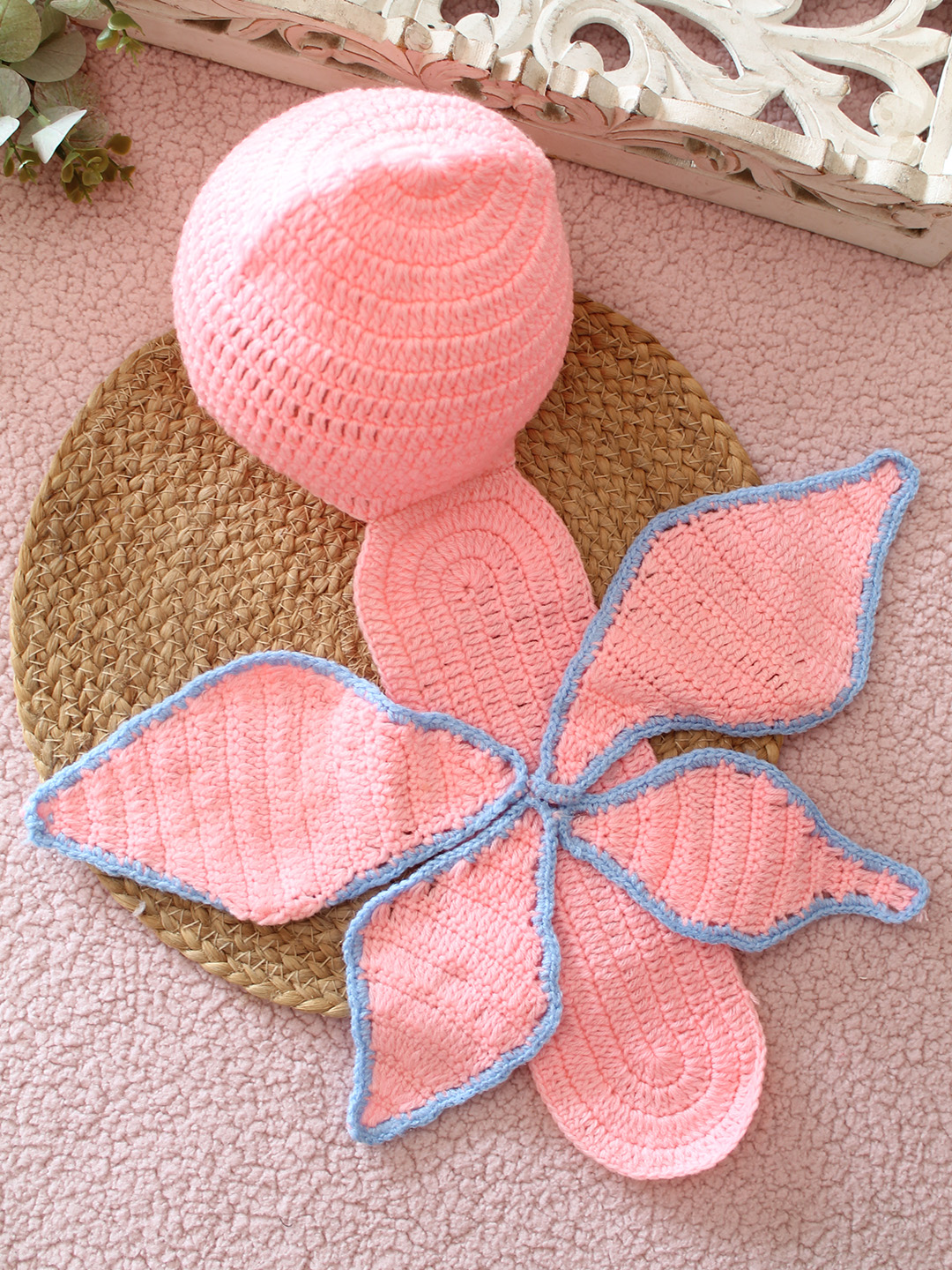 Woonie Butterfly Photography Prop  Pink
