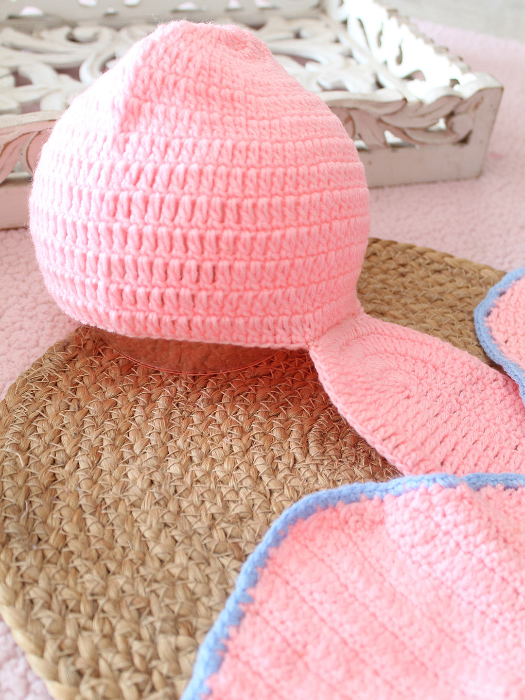 Woonie Butterfly Photography Prop  Pink