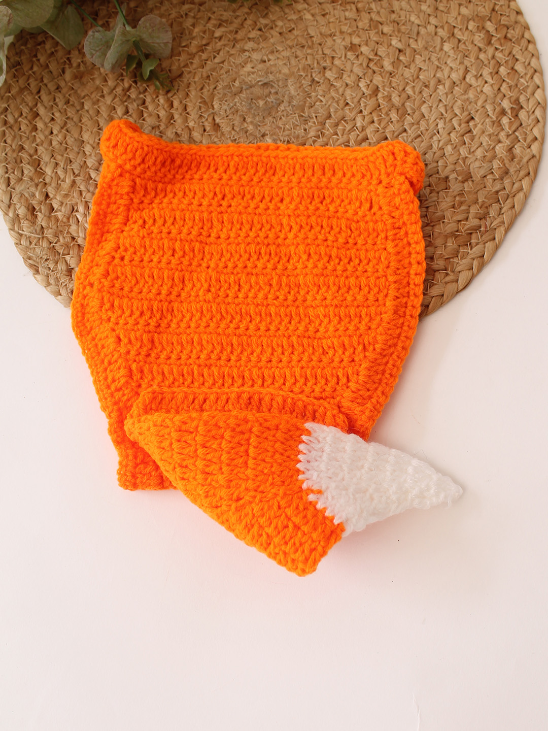 Woonie  Fox Design Photography Prop  Orange