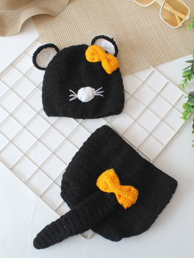 Image of Woonie  Cat Design Photography Prop - Black