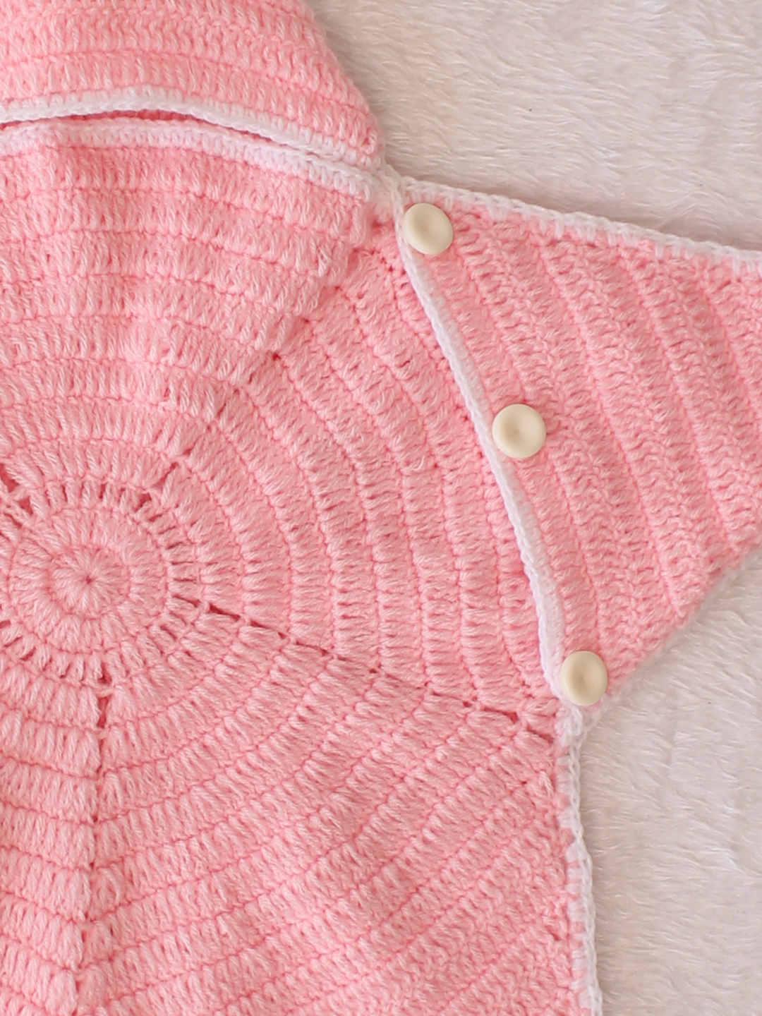 Woonie Newborn Star Shaped Photography Prop - Pink