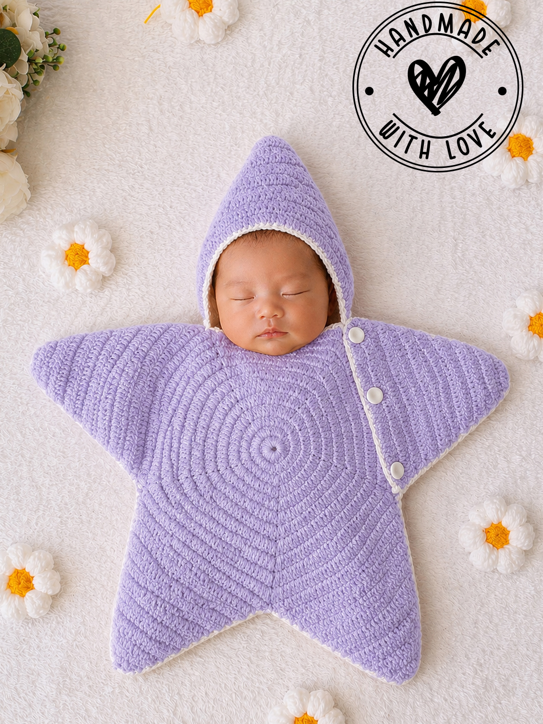 Woonie Star Cocoon - Lavender
