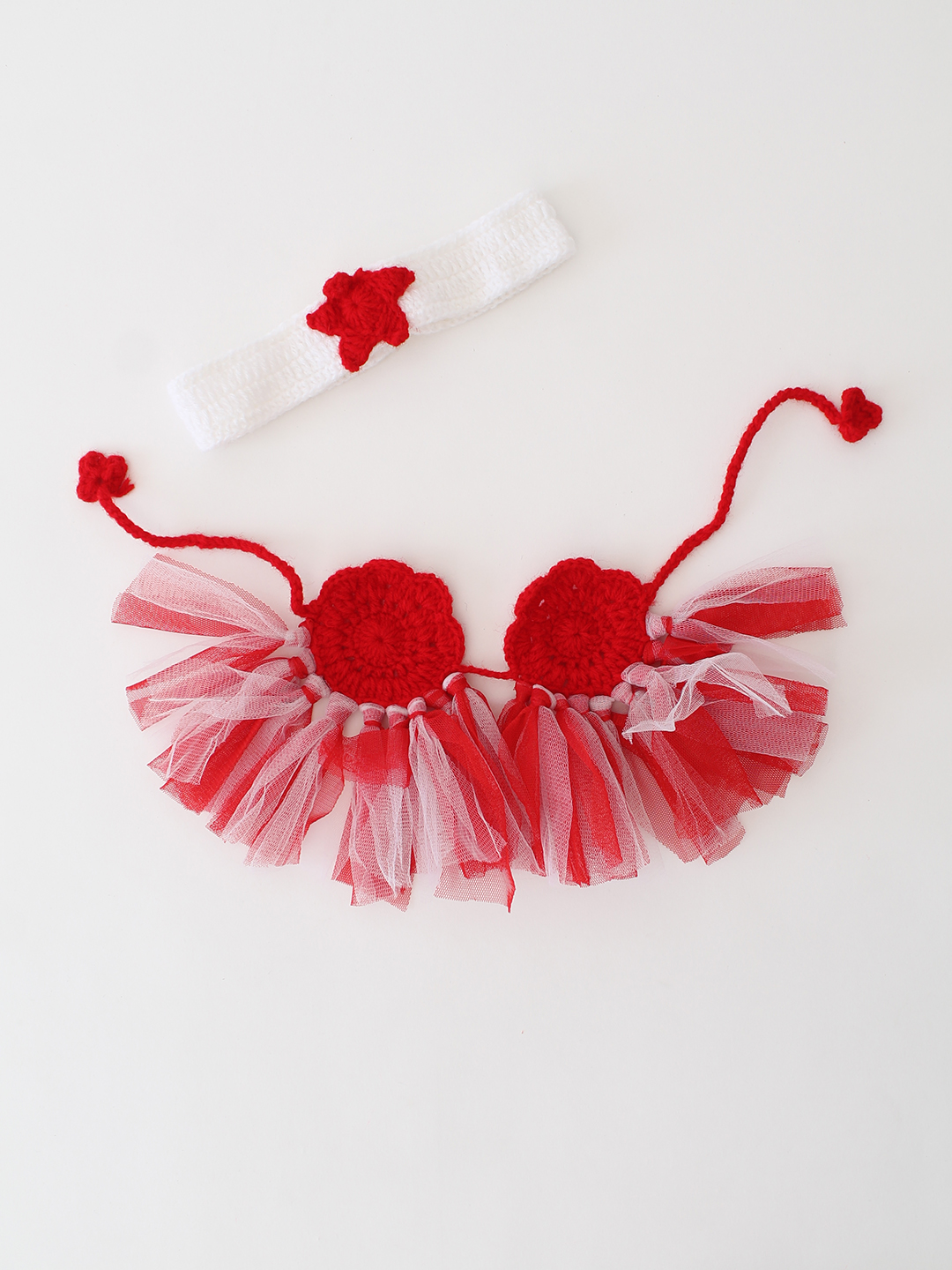 Mermaid Photoshoot Props - Red